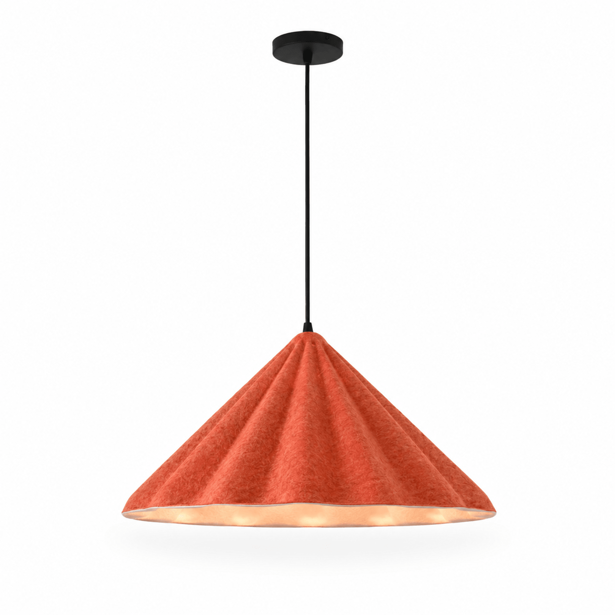 Lull Acoustic Pendant Light-Neutral Decor