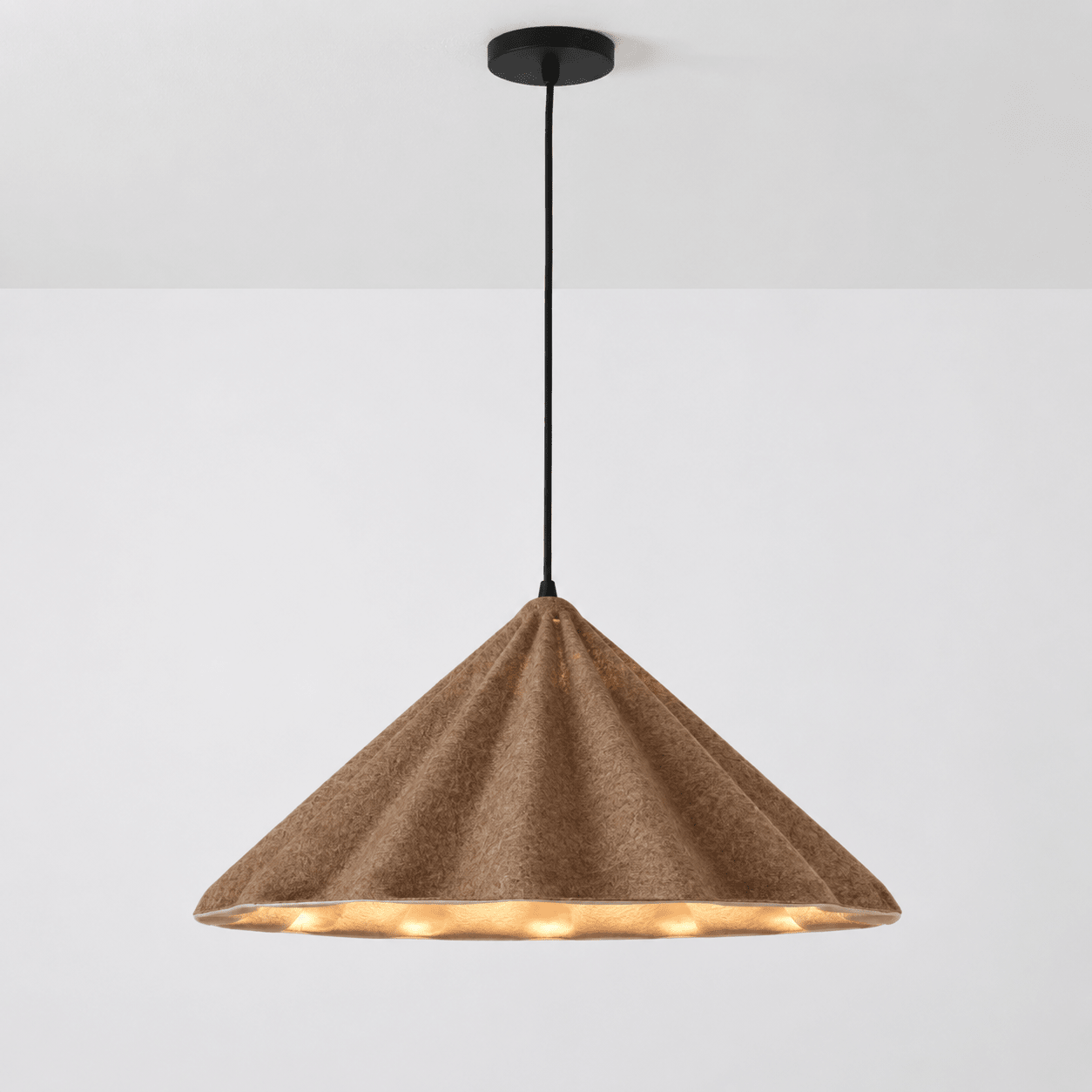 Lull Acoustic Pendant Light-Neutral Decor