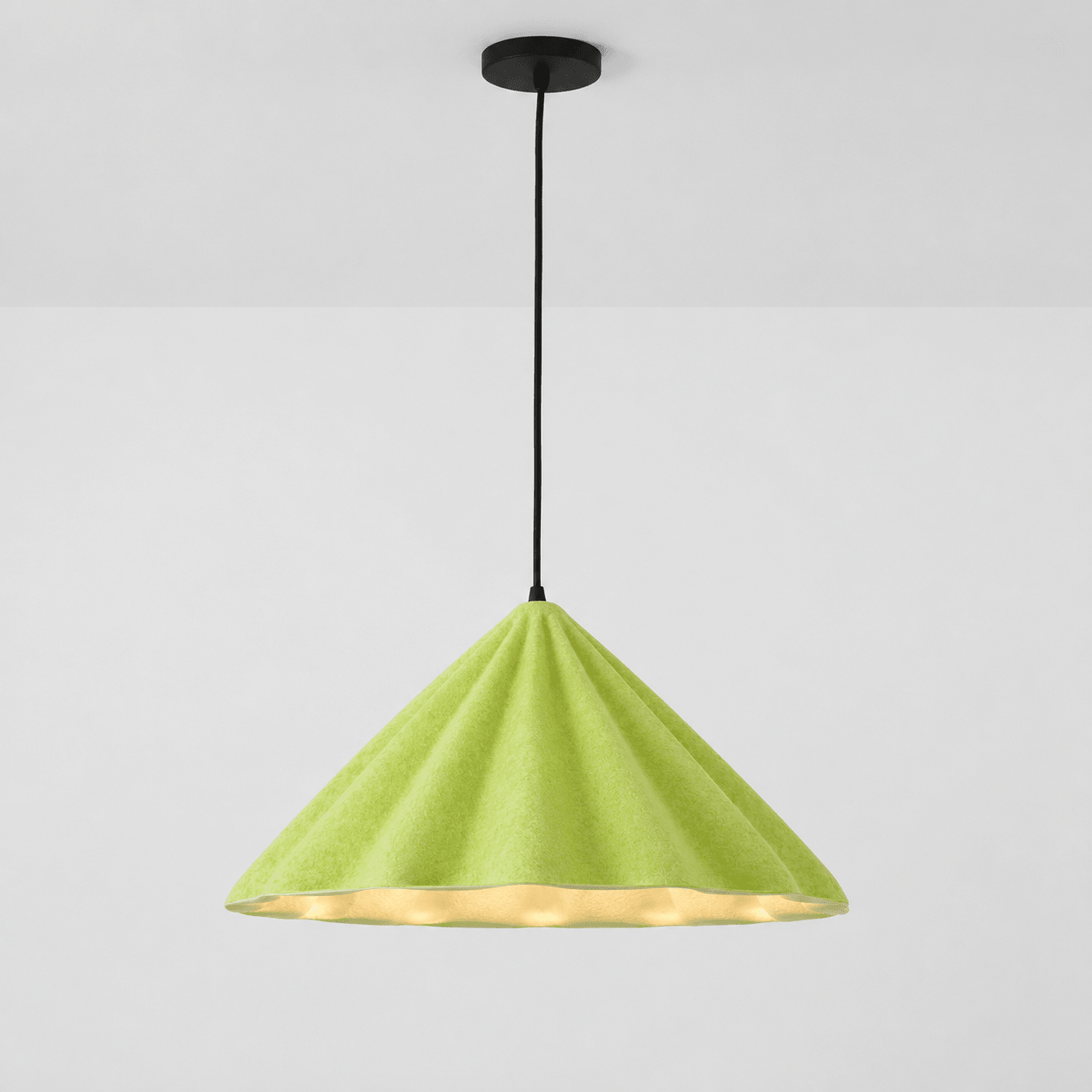 Lull Acoustic Pendant Light-Neutral Decor