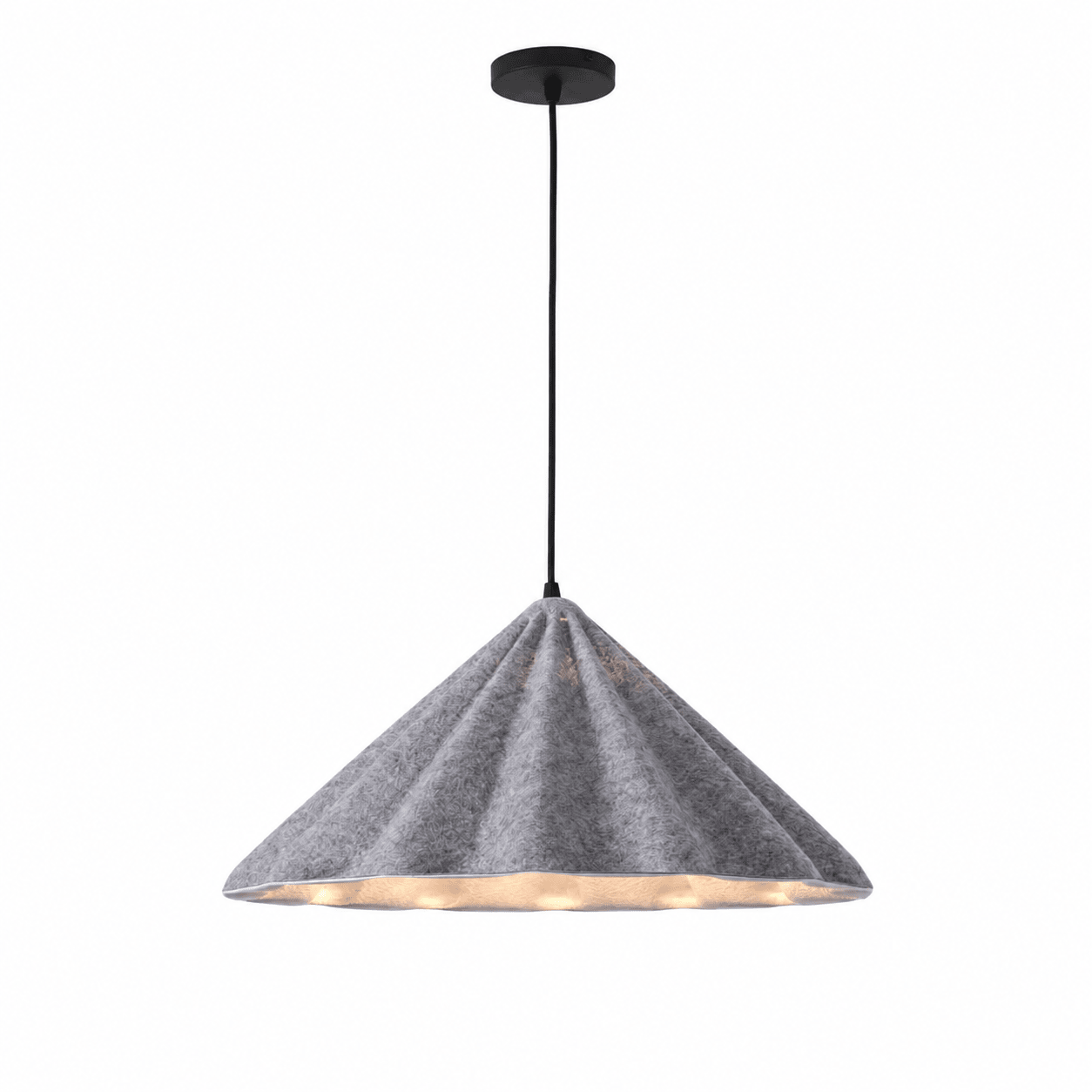 Lull Acoustic Pendant Light-Neutral Decor