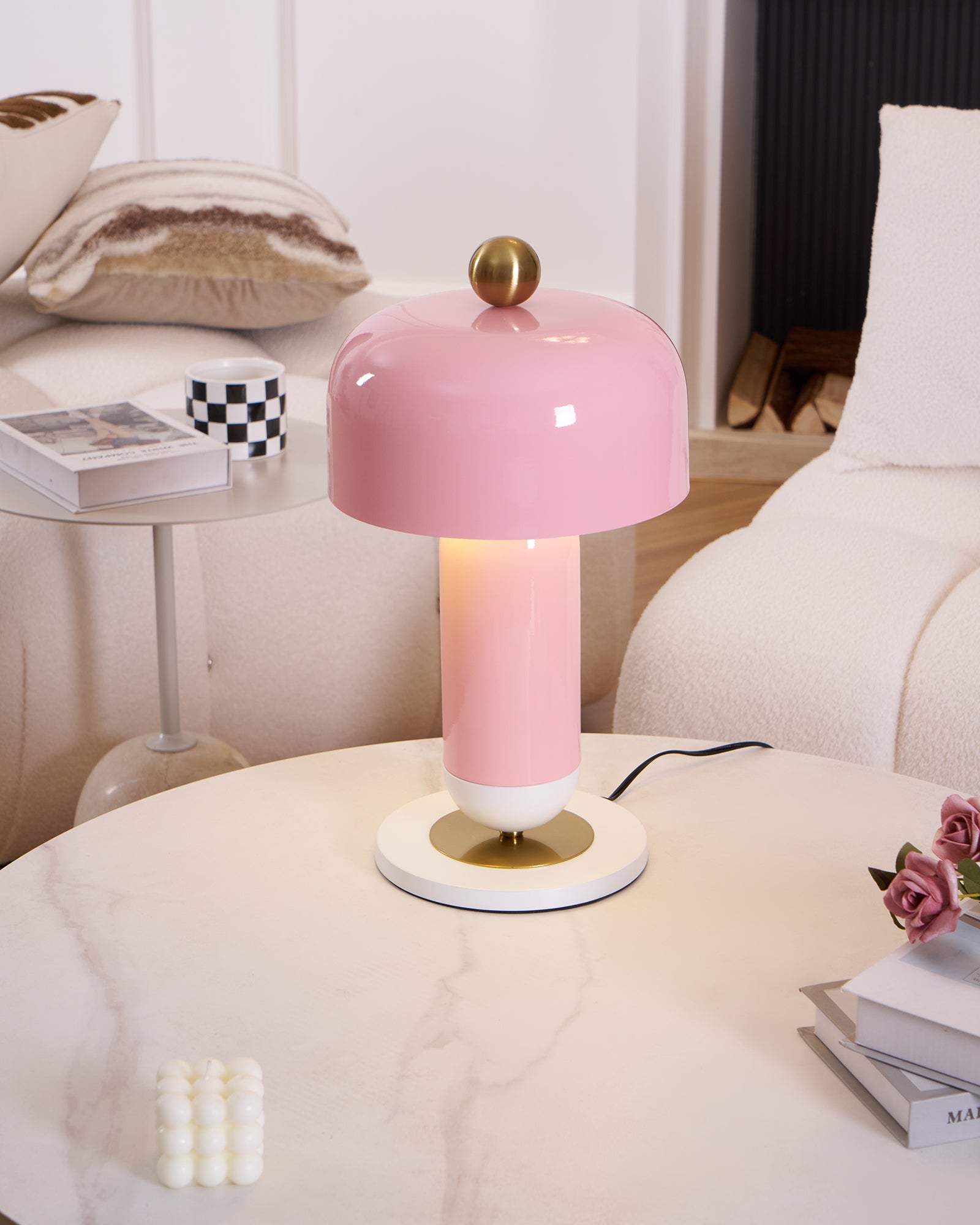 Ziora Retro Table Lamp-Neutral Decor