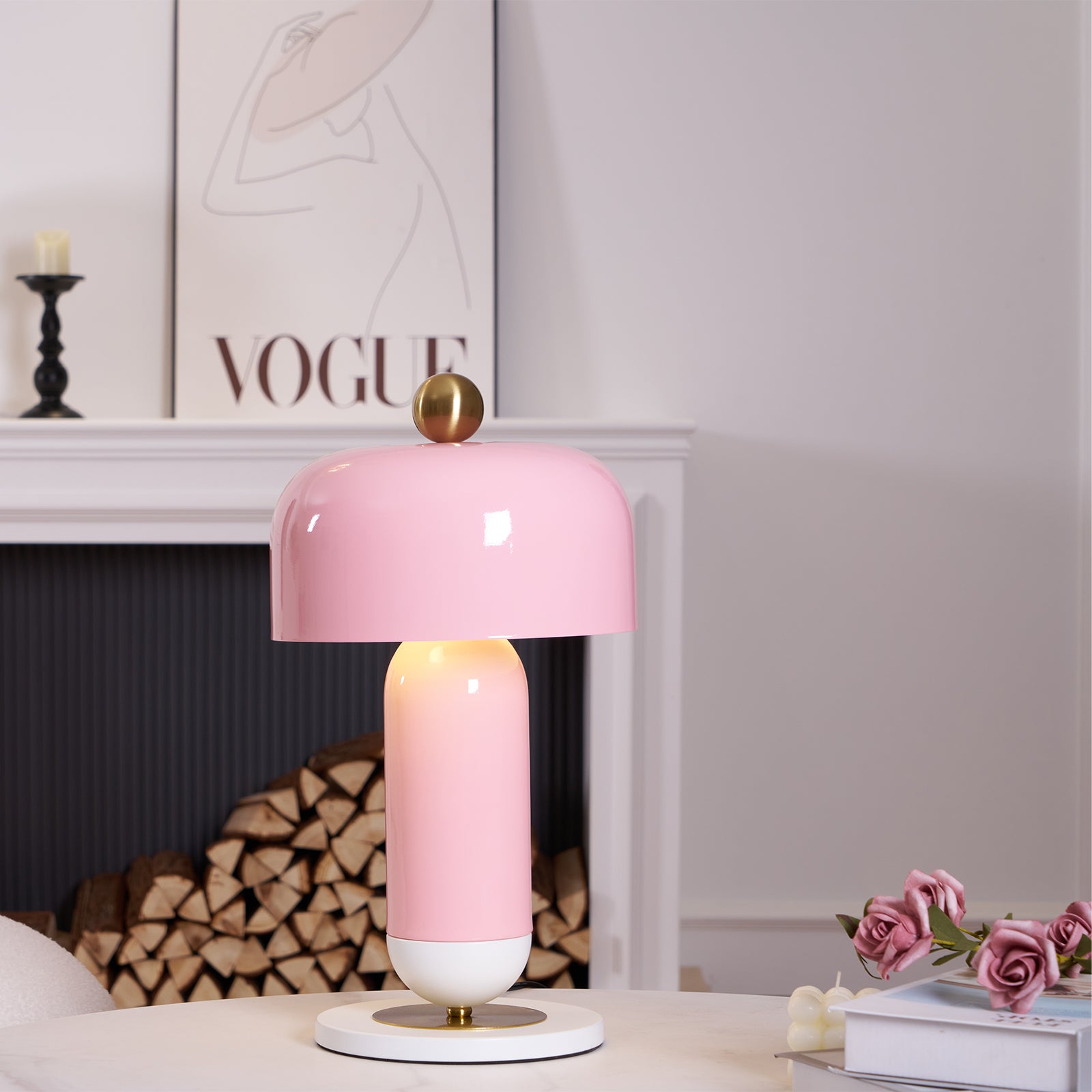 Ziora Retro Table Lamp-Neutral Decor