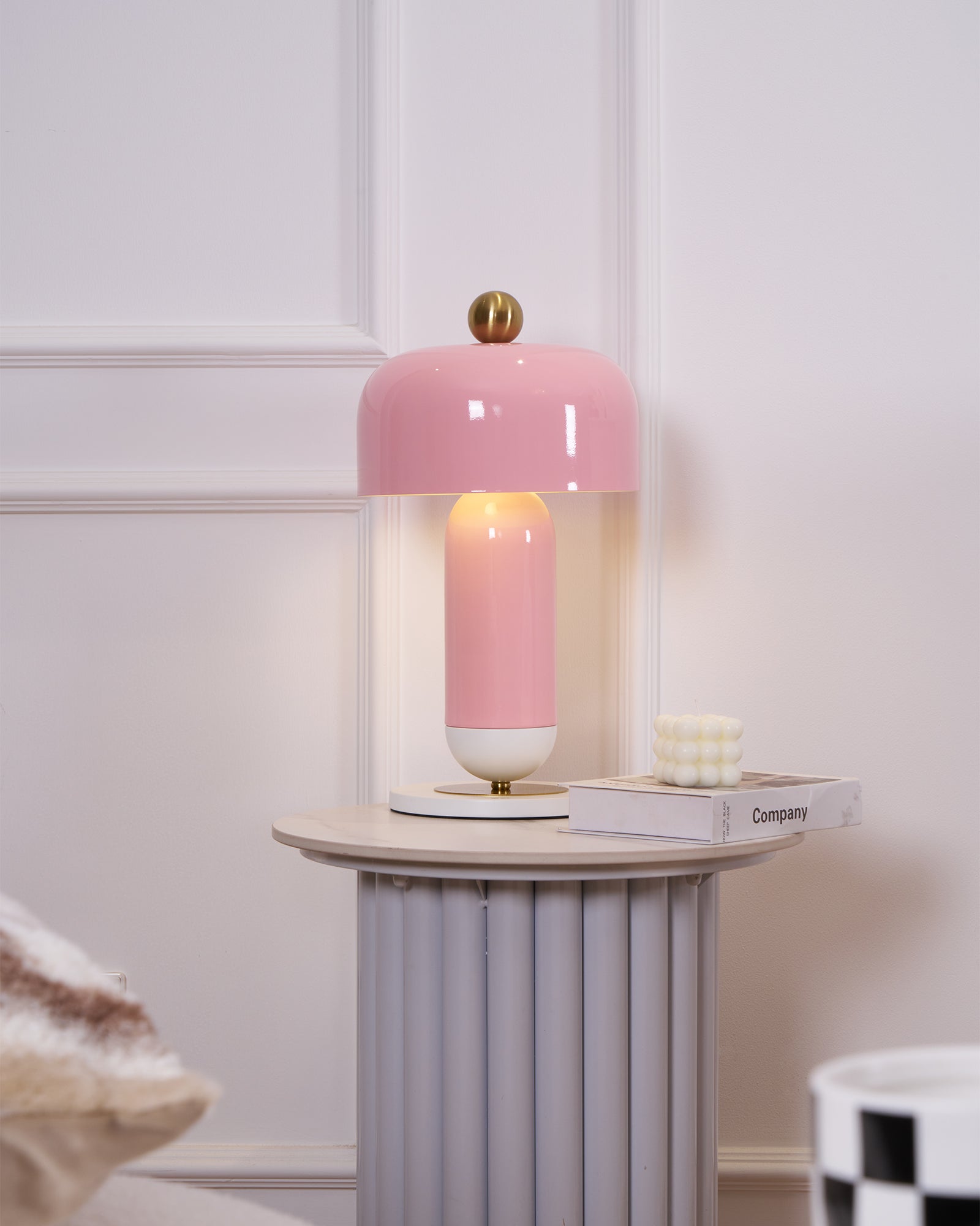 Ziora Retro Table Lamp-Neutral Decor