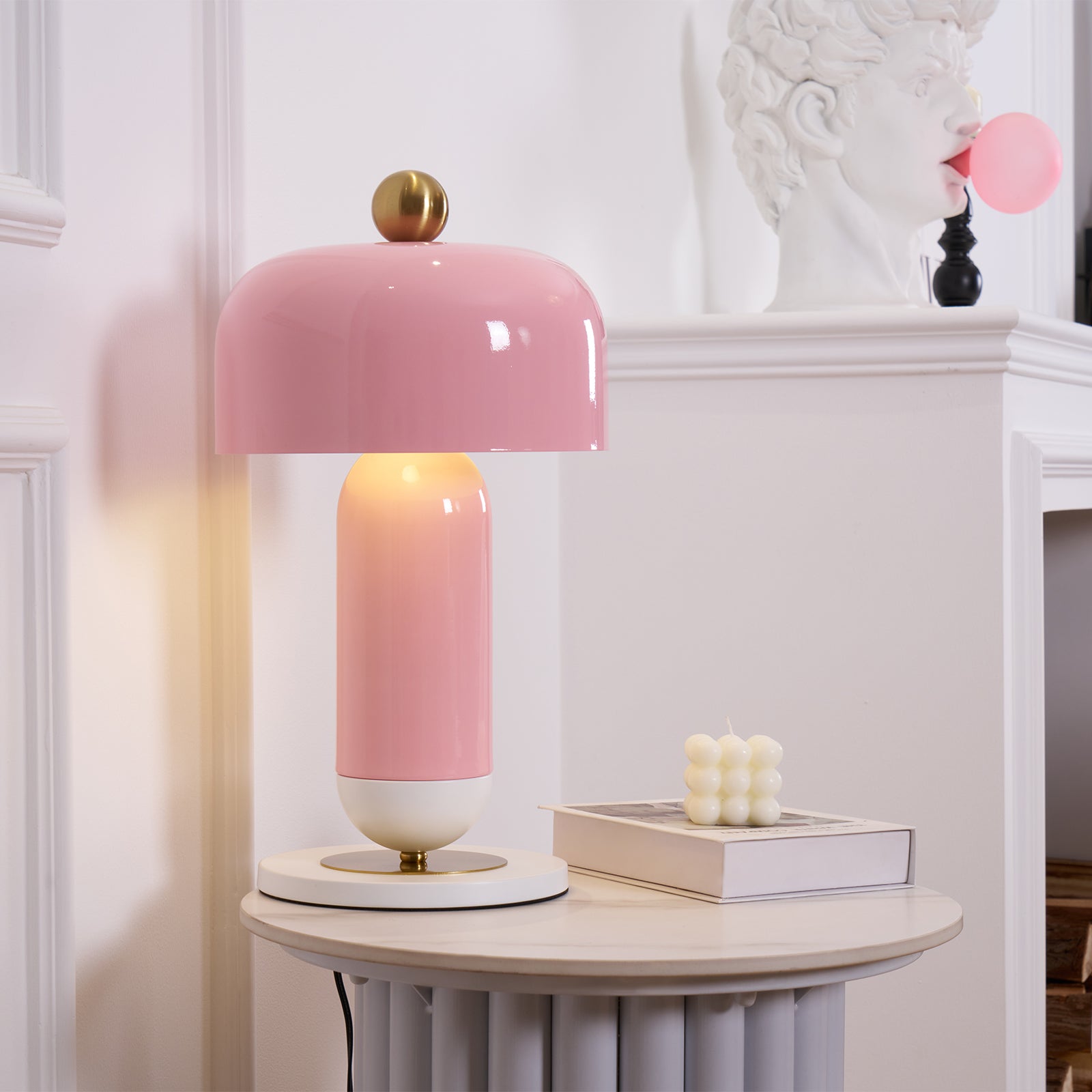 Ziora Retro Table Lamp-Neutral Decor