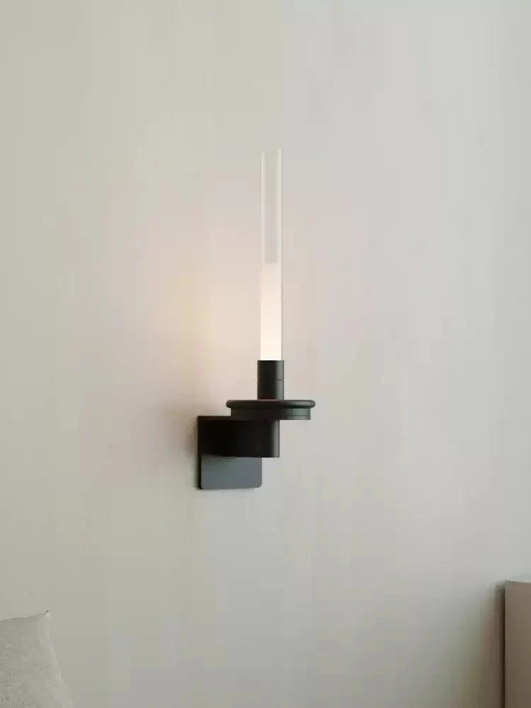 Ripz Stem Rechargeable Glass Wall Lamp-Neutral Decor