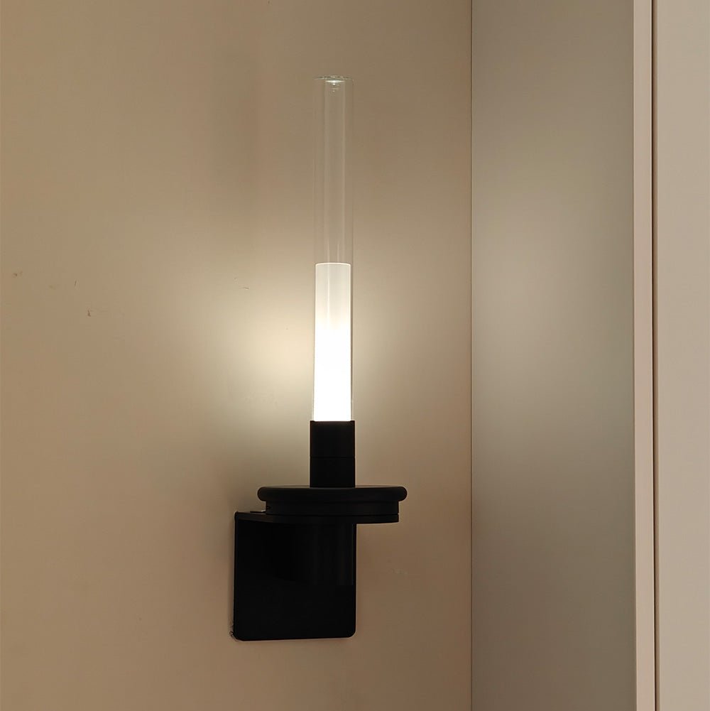 Ripz Stem Rechargeable Glass Wall Lamp-Neutral Decor