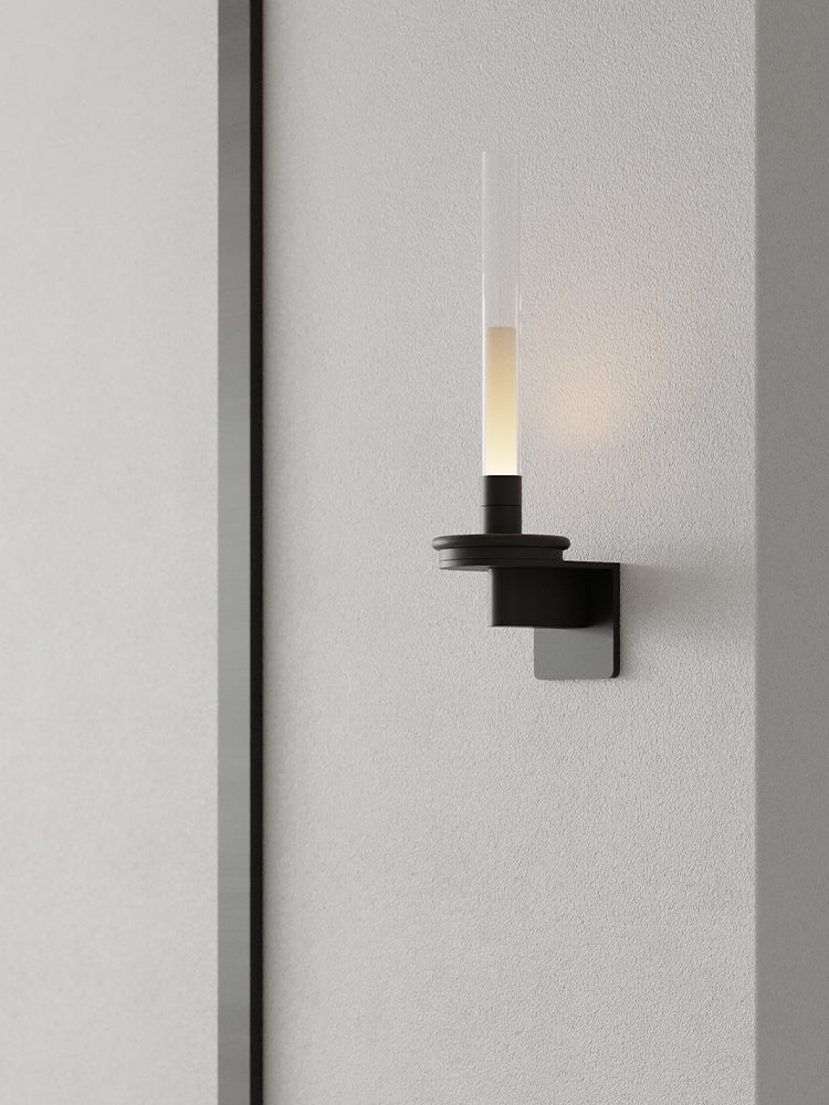 Ripz Stem Rechargeable Glass Wall Lamp-Neutral Decor