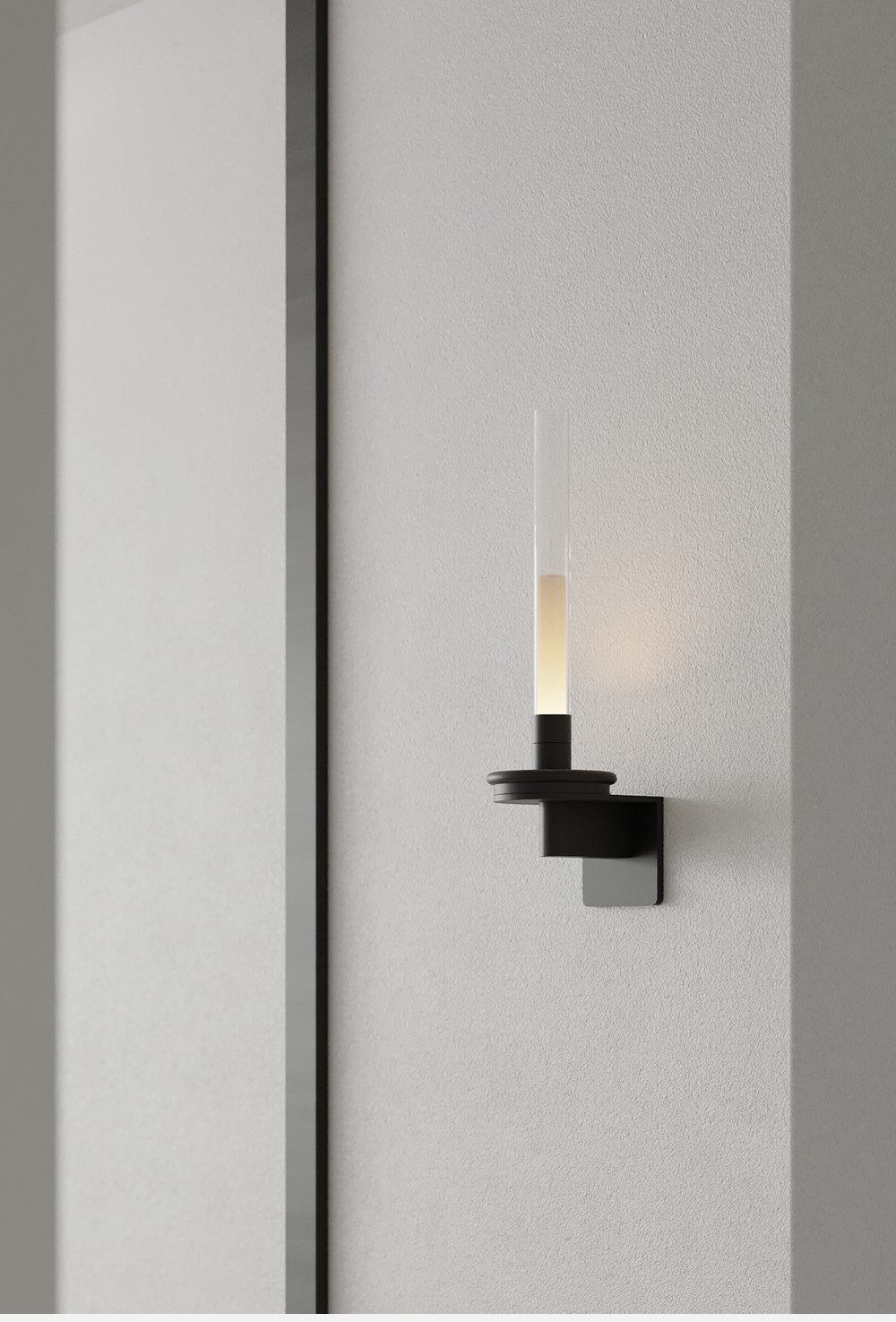 Ripz Stem Rechargeable Glass Wall Lamp-Neutral Decor