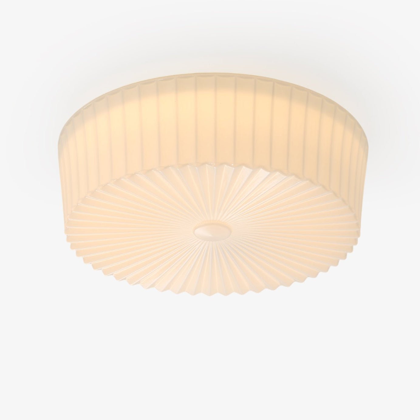 Lustra Ceiling Light Drum Glass Radiant-Neutral Decor