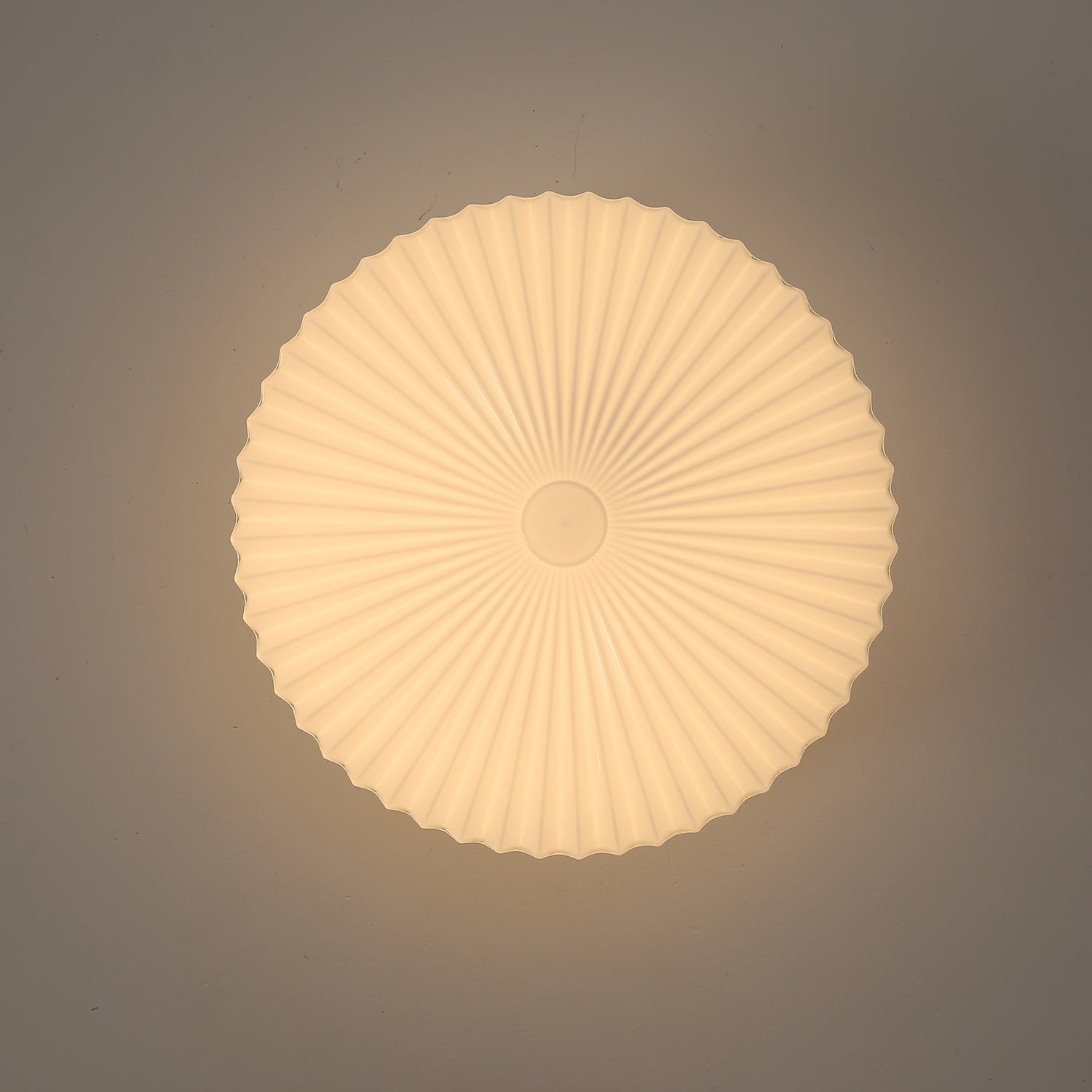 Lustra Ceiling Light Drum Glass Radiant-Neutral Decor
