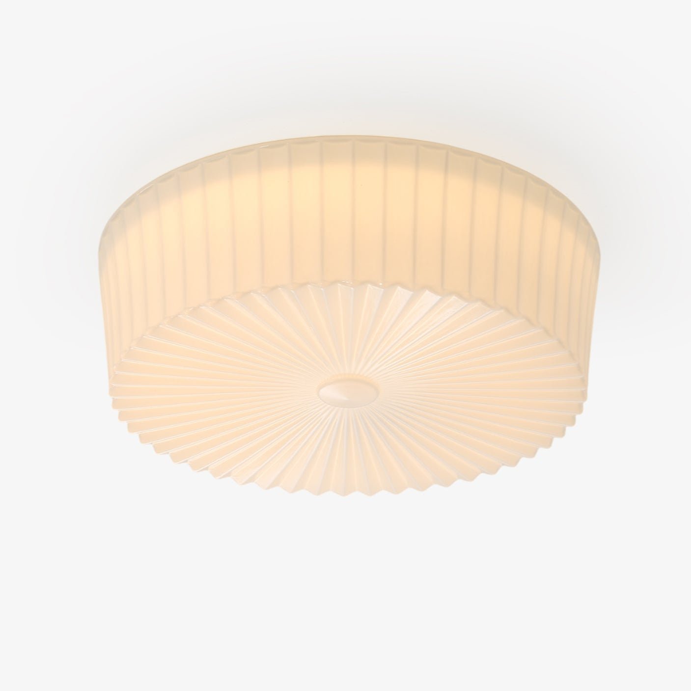 Lustra Ceiling Light Drum Glass Radiant-Neutral Decor