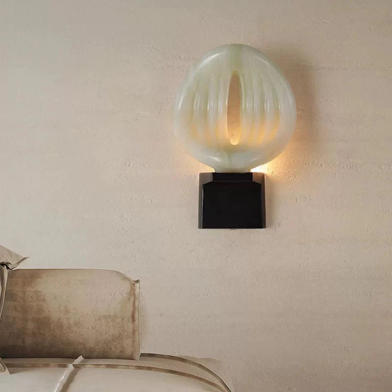 Lumen Rift Alabaster Wall Lamp-Neutral Decor