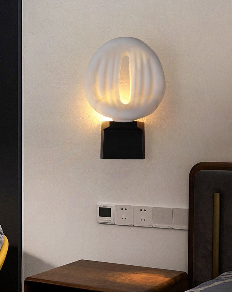 Lumen Rift Alabaster Wall Lamp-Neutral Decor