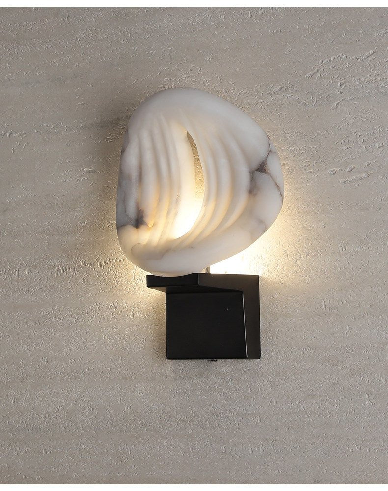 Lumen Rift Alabaster Wall Lamp-Neutral Decor