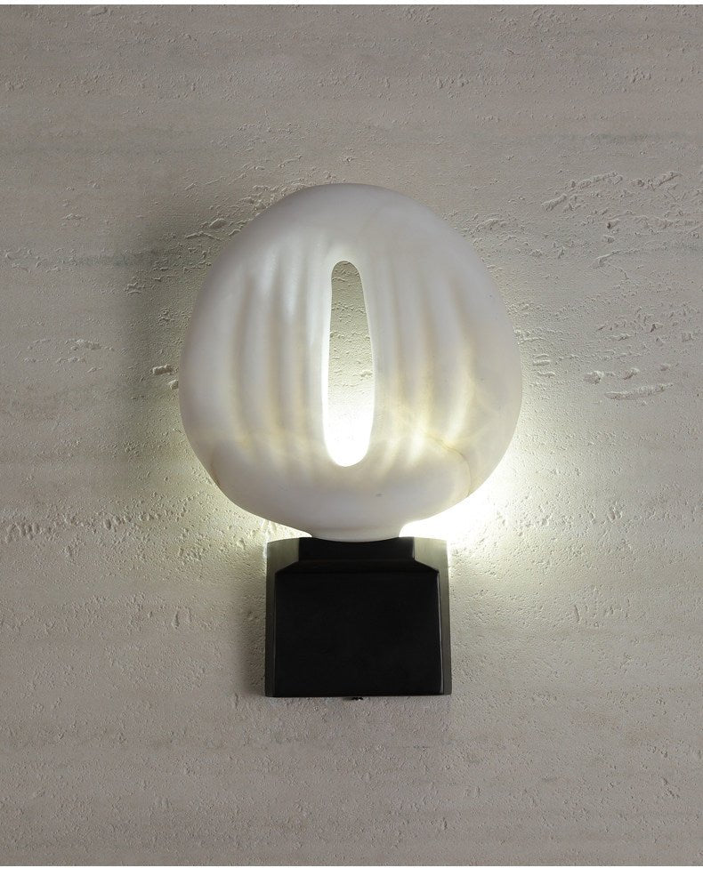 Lumen Rift Alabaster Wall Lamp-Neutral Decor