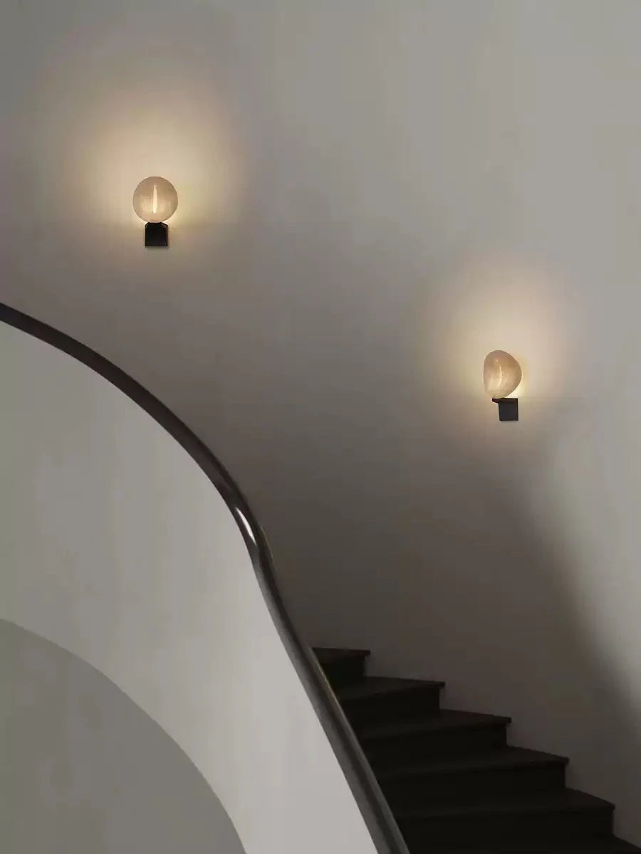 Lumen Rift Alabaster Wall Lamp-Neutral Decor