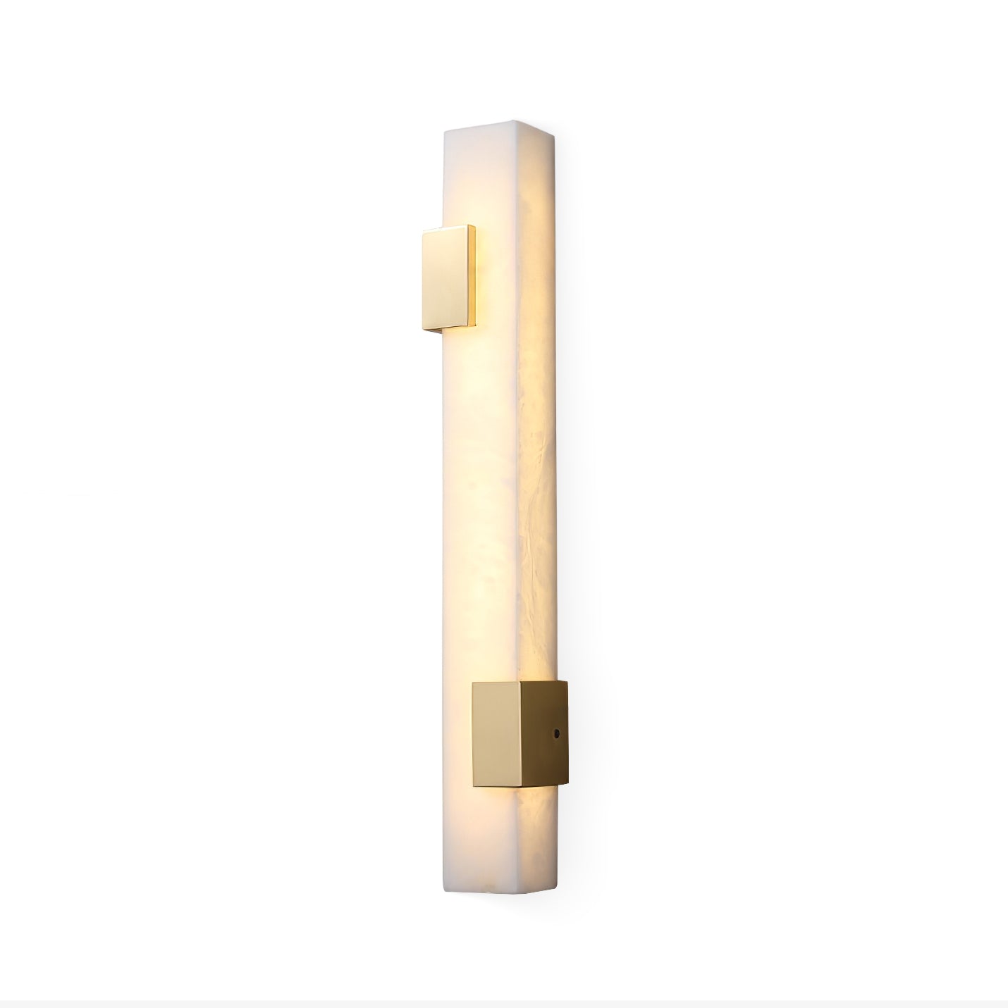 Eos Linear Alabaster Wall Light-Neutral Decor