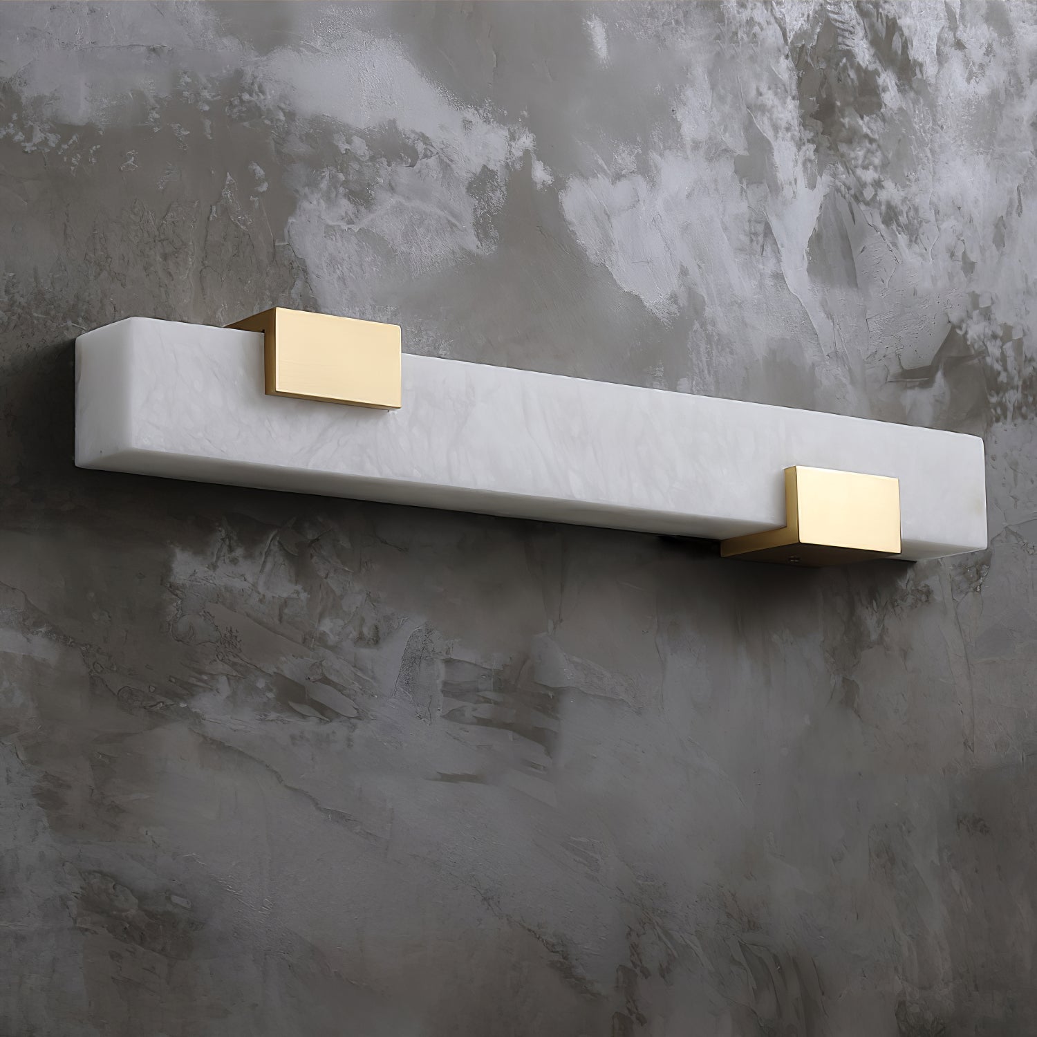 Eos Linear Alabaster Wall Light-Neutral Decor