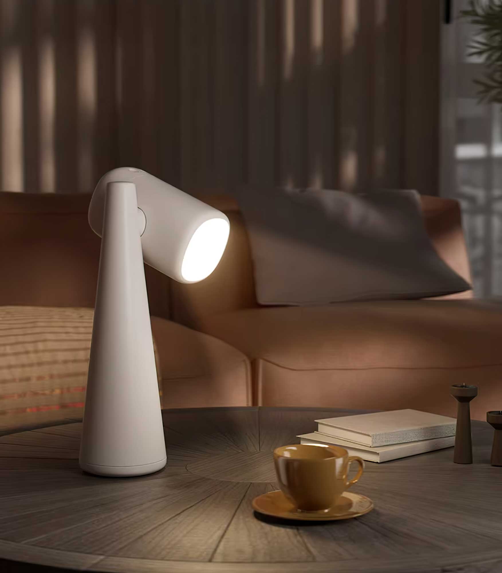 Samson Minimalist Table Light-Neutral Decor