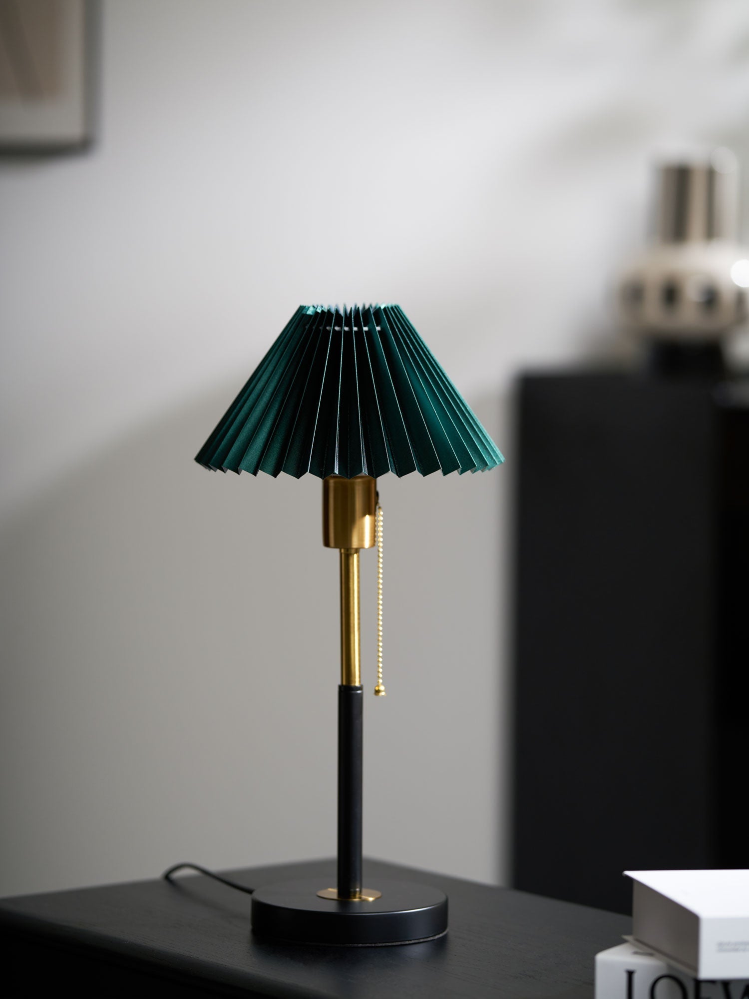 Mevzo Minimalist Ceramics Table Lamp-Neutral Decor
