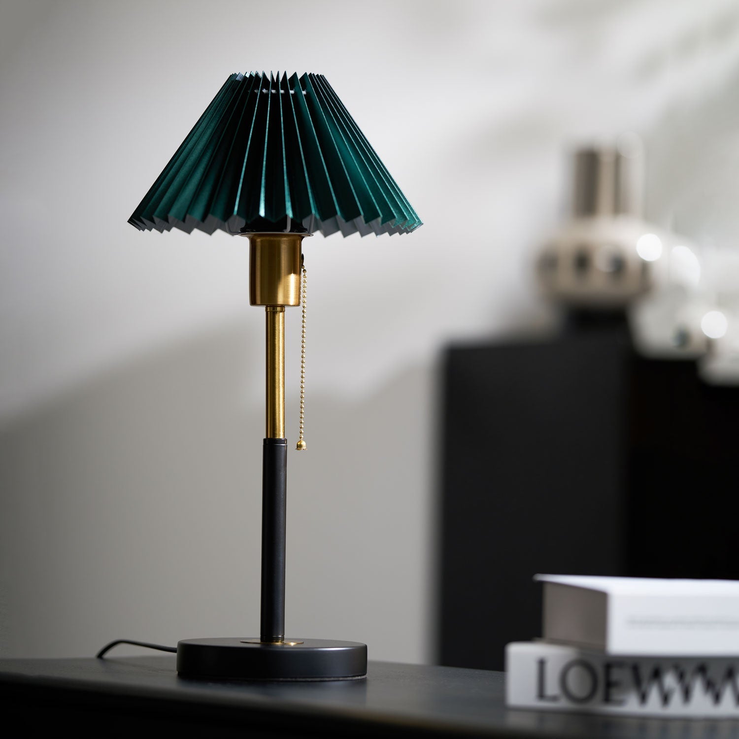 Mevzo Minimalist Ceramics Table Lamp-Neutral Decor