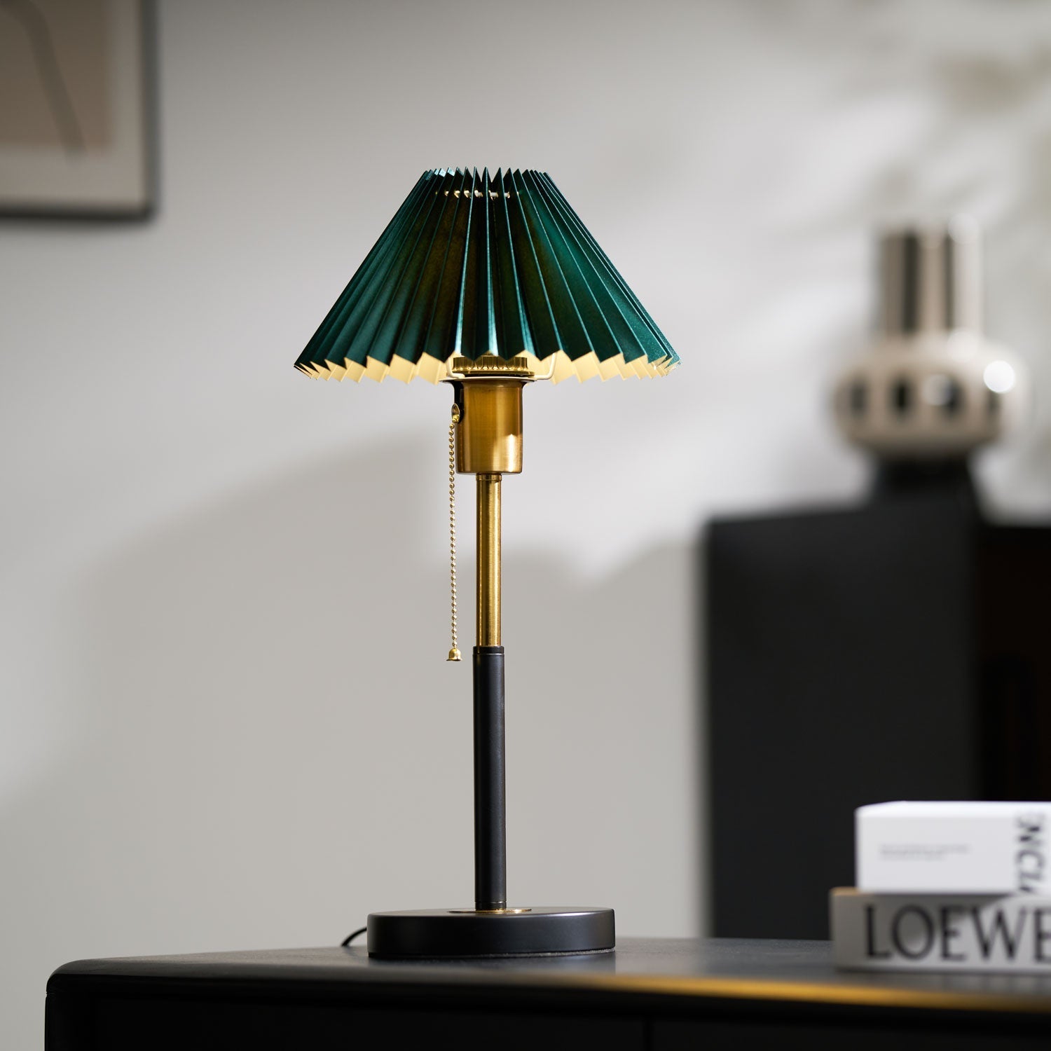 Mevzo Minimalist Ceramics Table Lamp-Neutral Decor