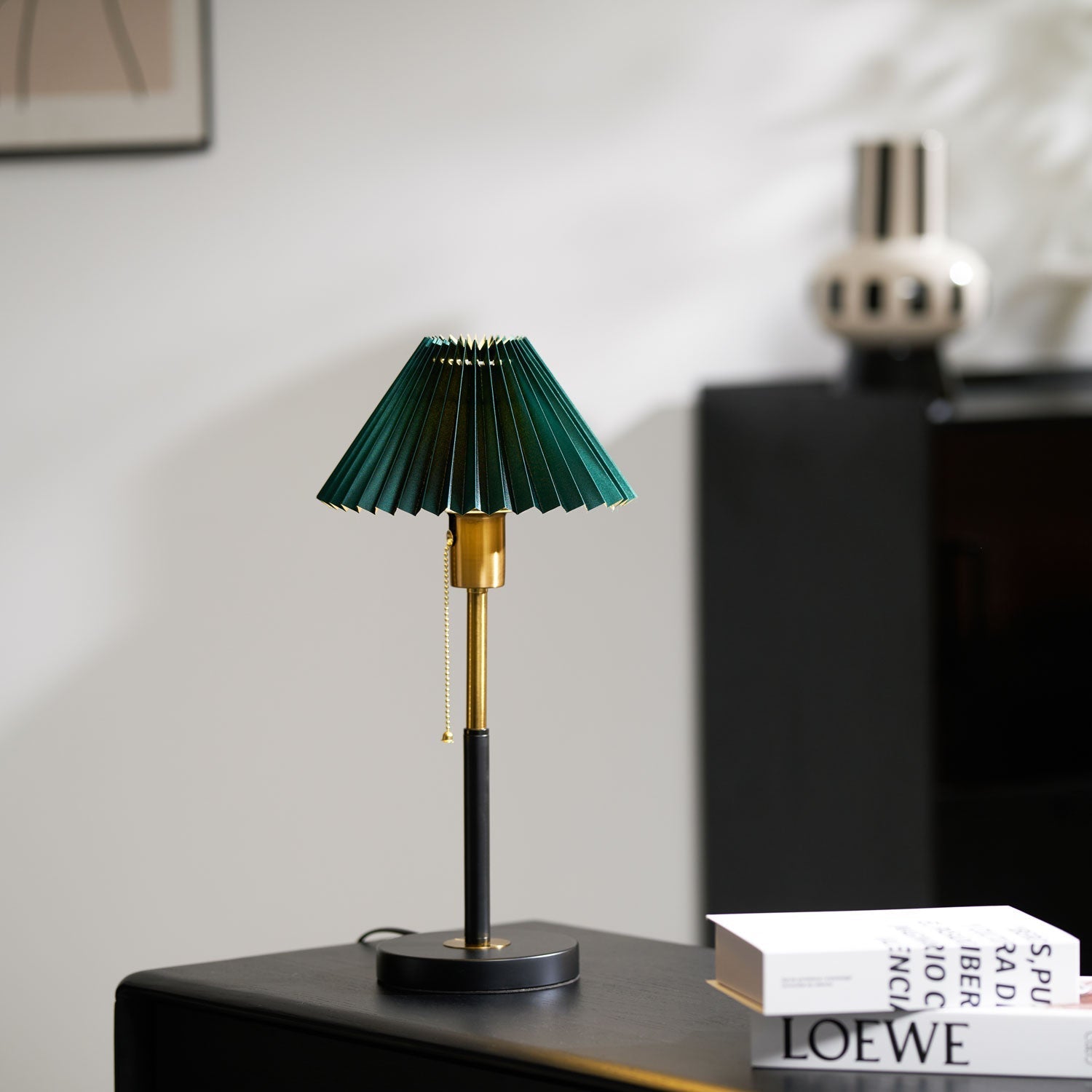 Mevzo Minimalist Ceramics Table Lamp-Neutral Decor