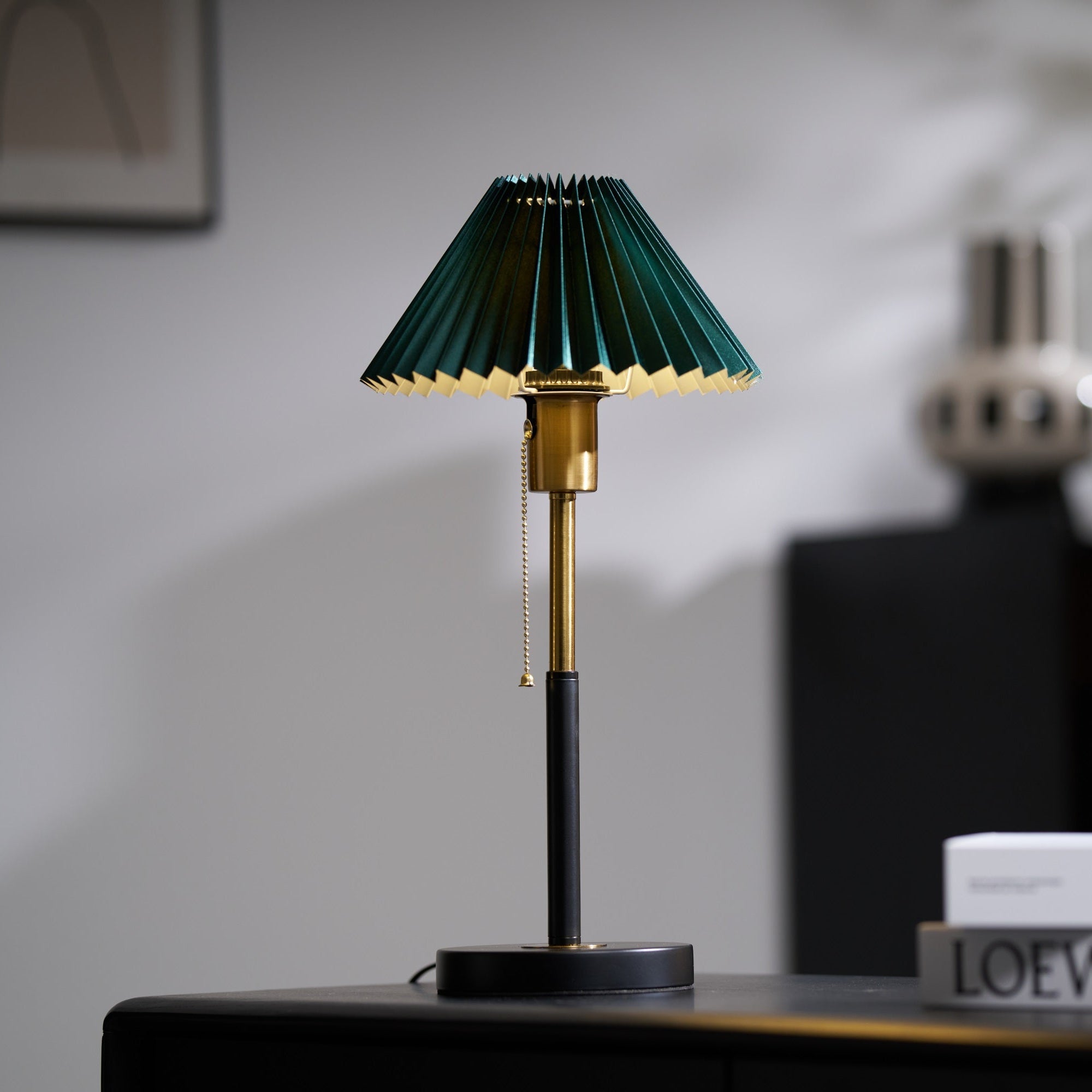 Mevzo Minimalist Ceramics Table Lamp-Neutral Decor