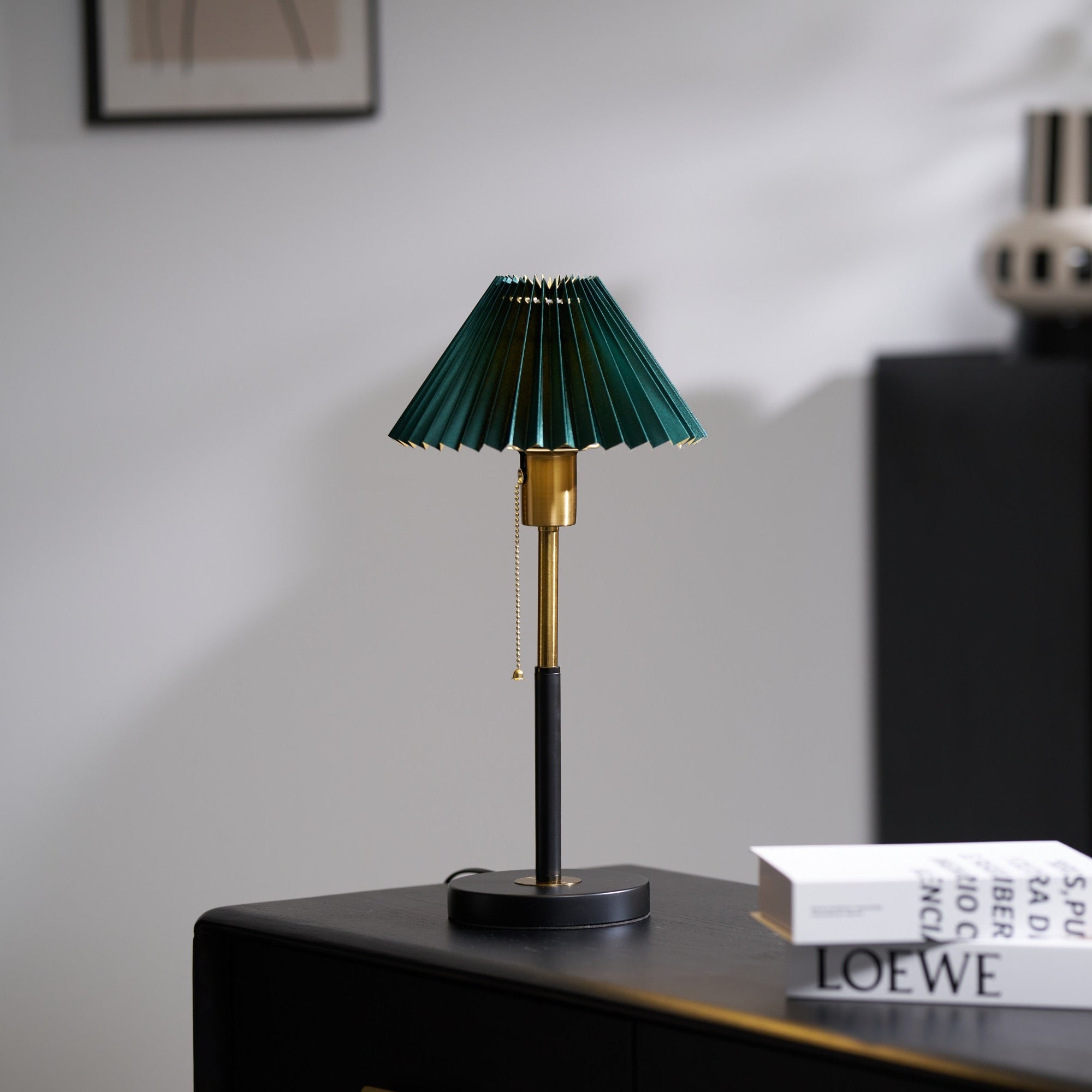Mevzo Minimalist Ceramics Table Lamp-Neutral Decor