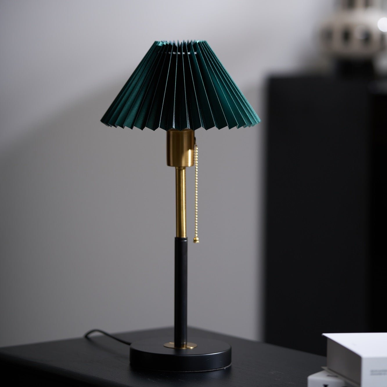 Mevzo Minimalist Ceramics Table Lamp-Neutral Decor