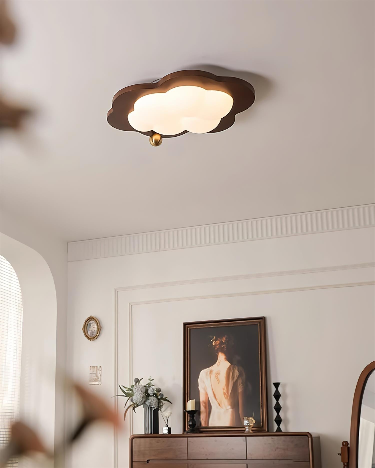 Pivora Cloud-Inspired Flush Mount Light