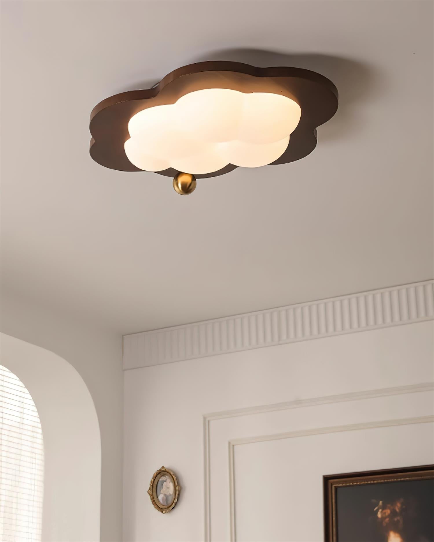 Pivora Cloud-Inspired Flush Mount Light