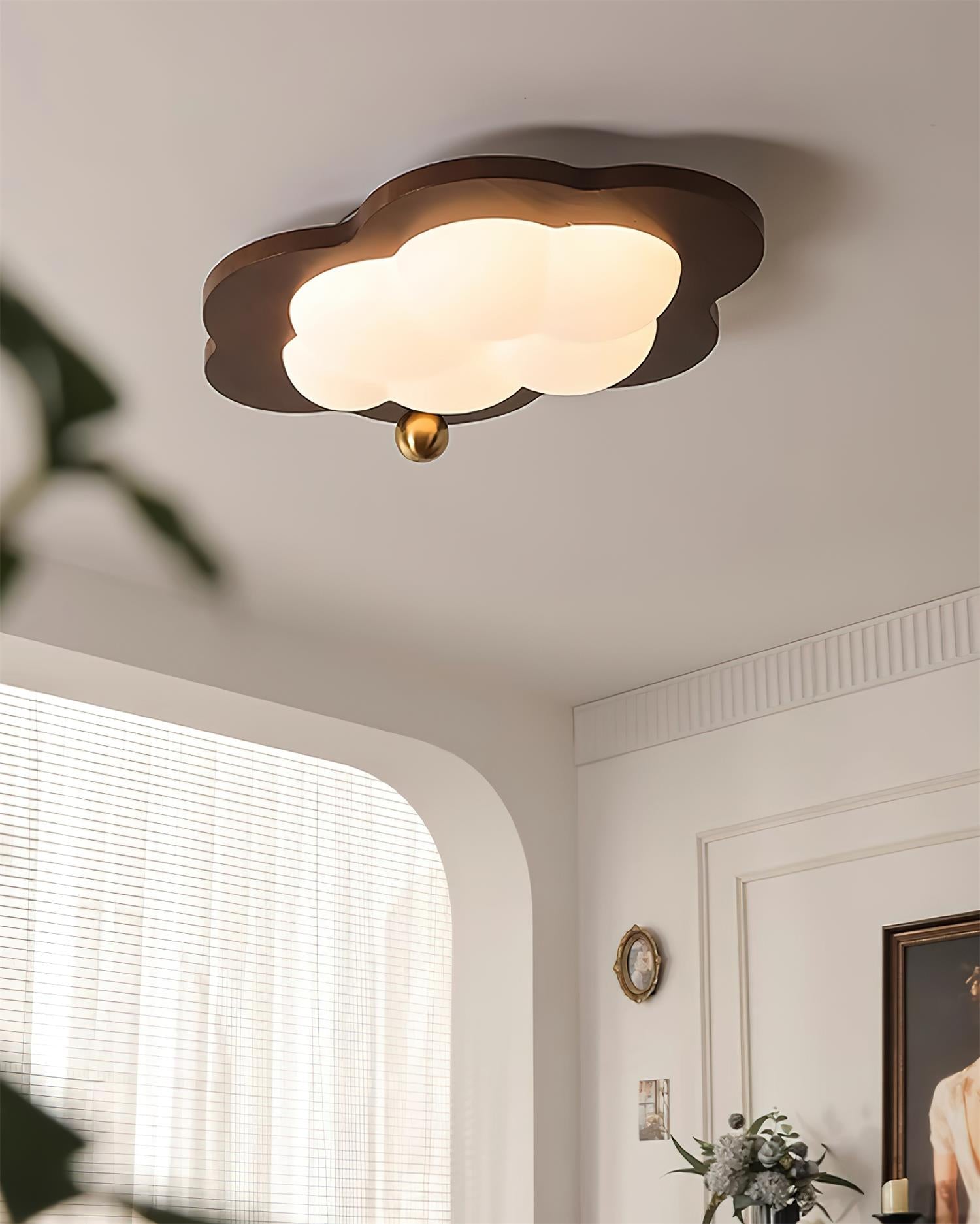 Pivora Cloud-Inspired Flush Mount Light
