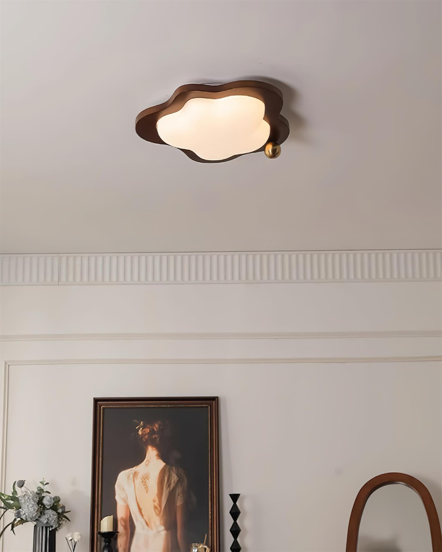 Pivora Cloud-Inspired Flush Mount Light