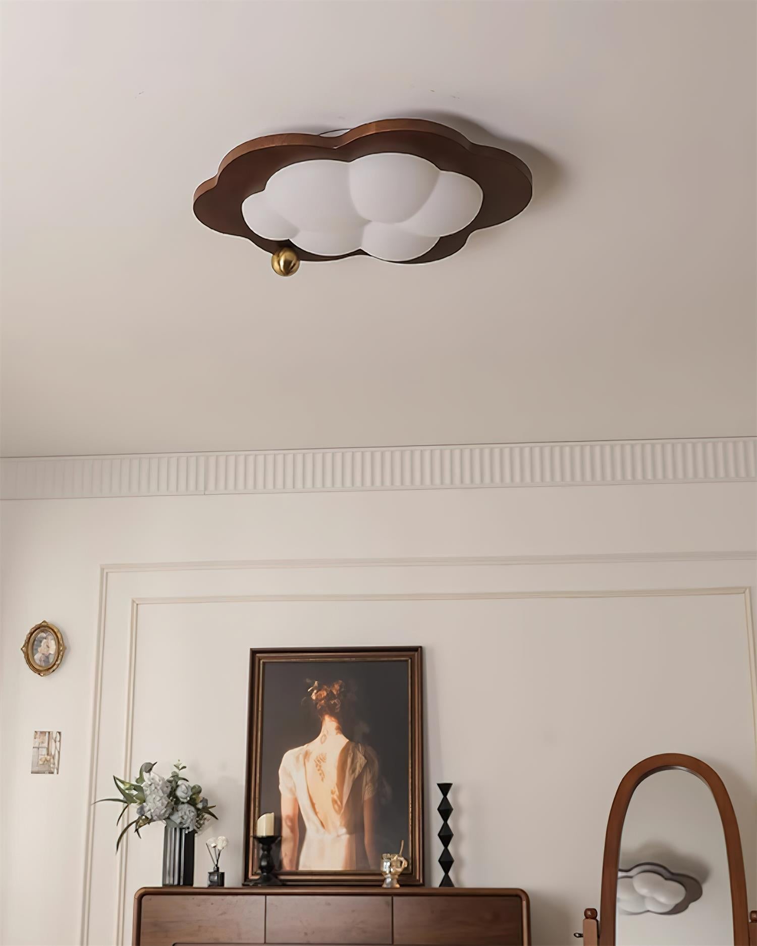 Pivora Cloud-Inspired Flush Mount Light