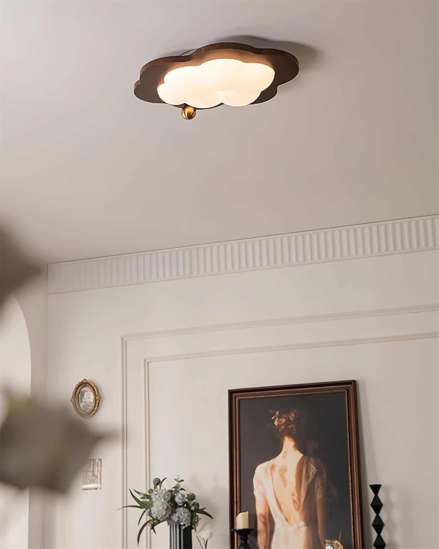 Pivora Cloud-Inspired Flush Mount Light