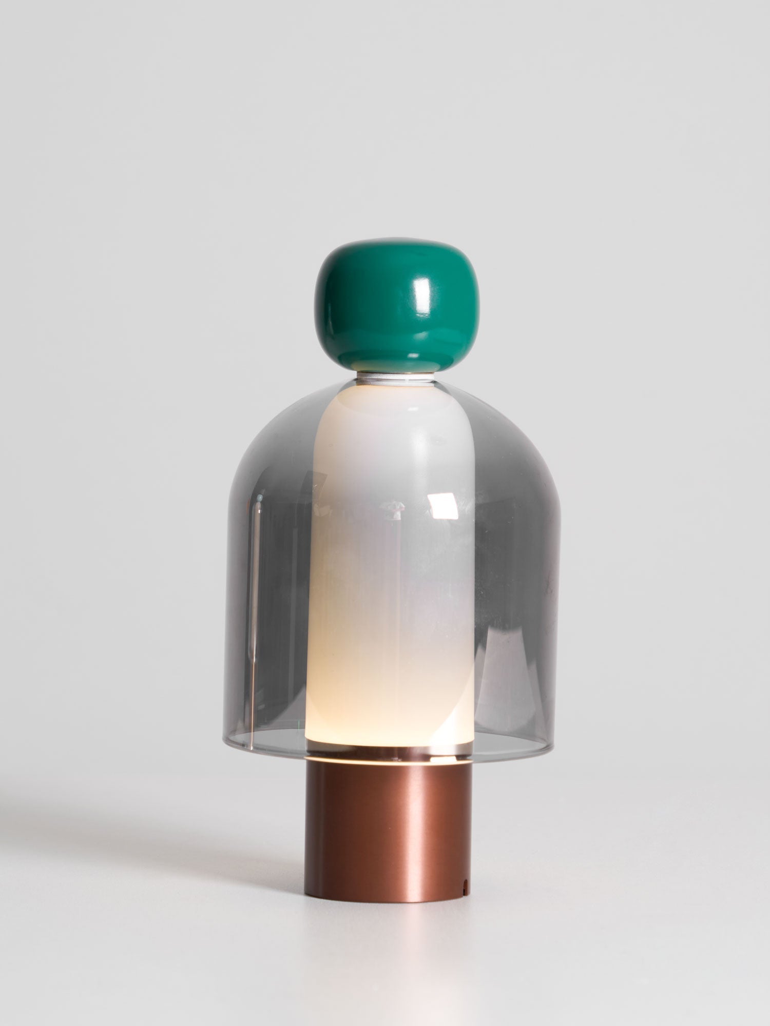 Nara Glass Artistic Table Lamp-Neutral Decor