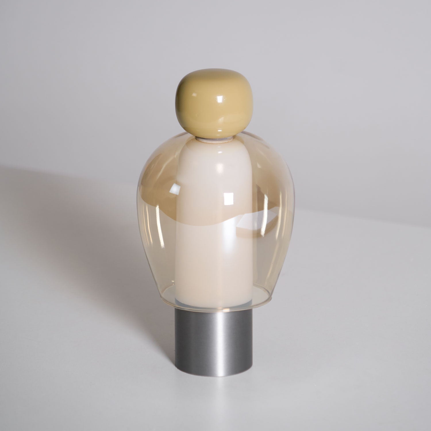 Nara Glass Artistic Table Lamp-Neutral Decor