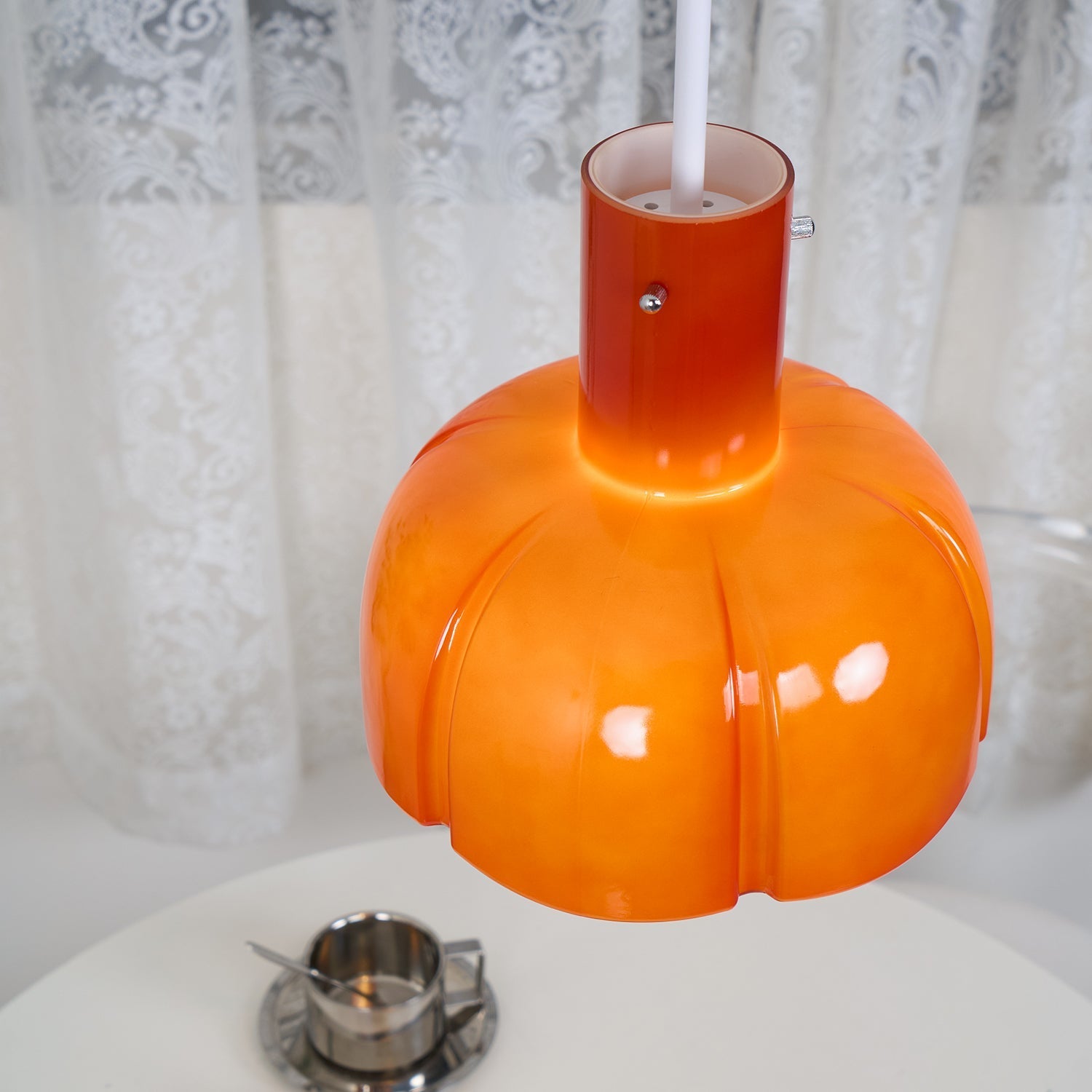 Zentara Glass Contemporary Pendant Light-Neutral Decor