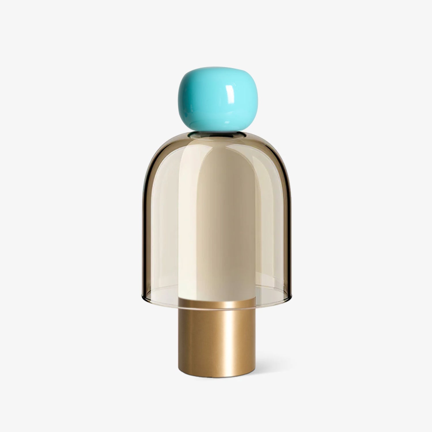 Nara Glass Artistic Table Lamp-Neutral Decor