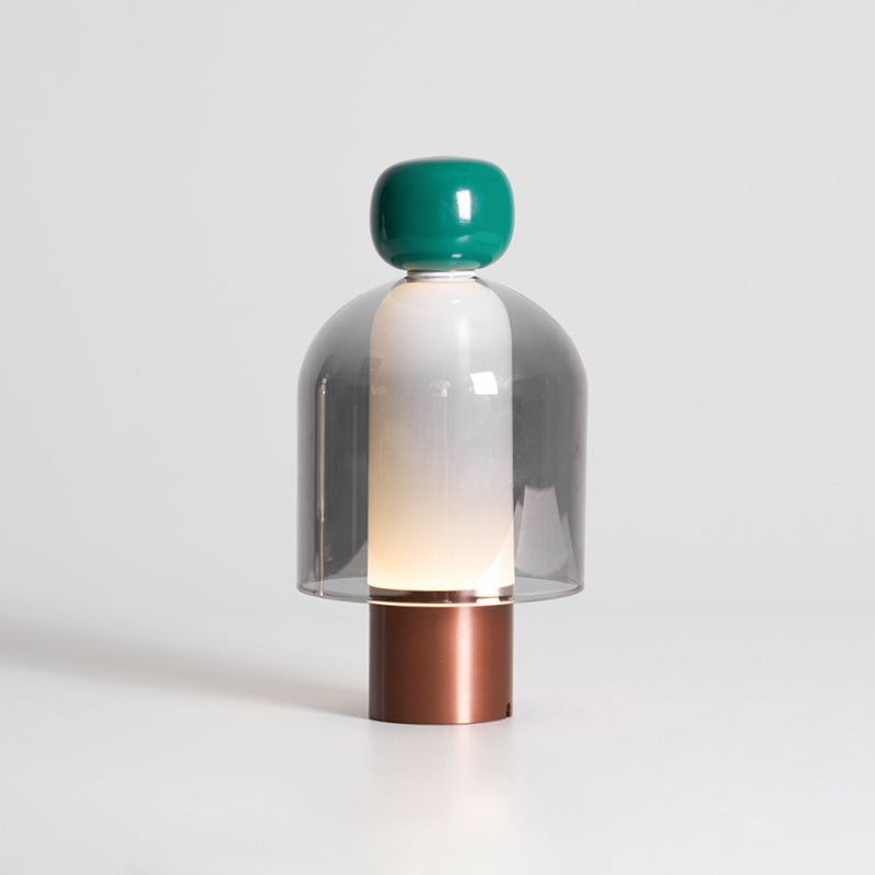 Nara Glass Artistic Table Lamp-Neutral Decor
