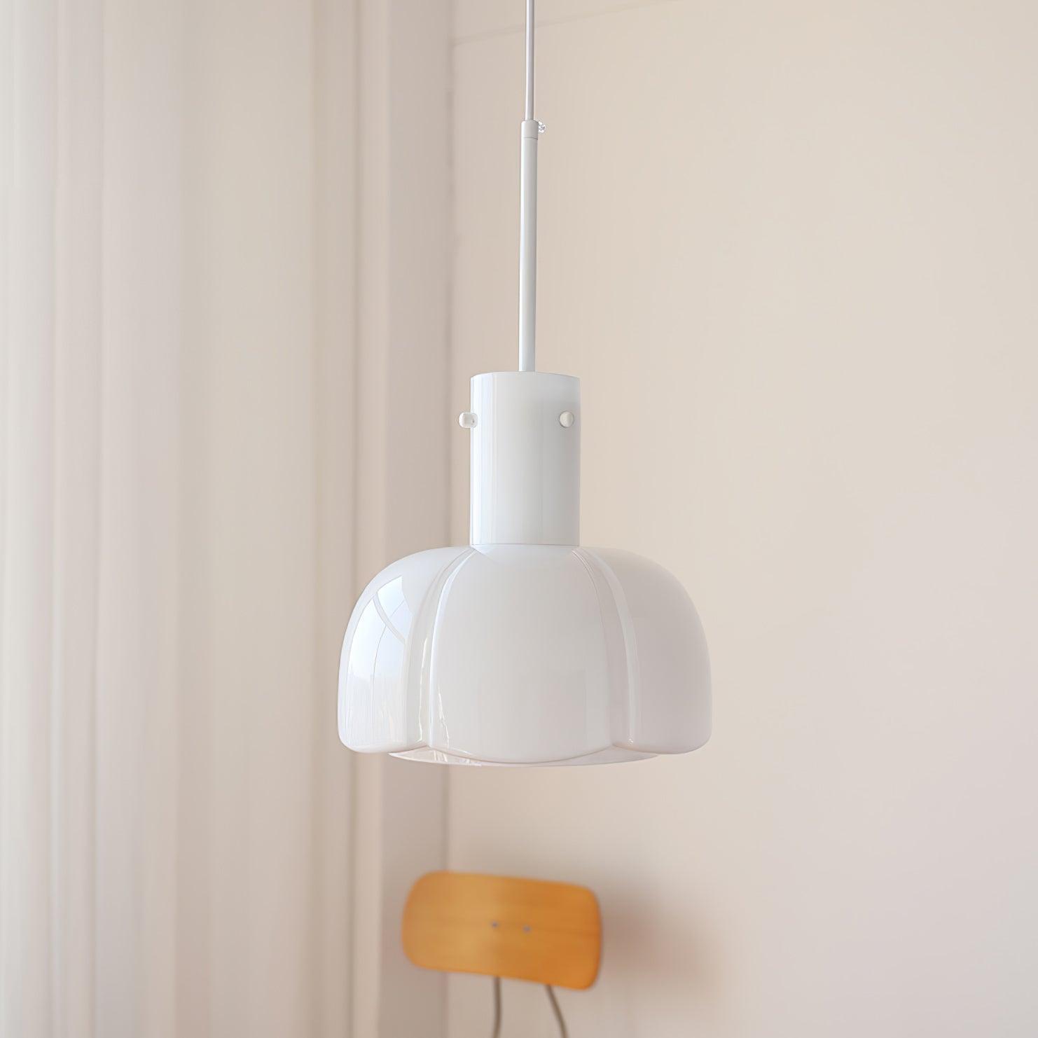 Zentara Glass Contemporary Pendant Light-Neutral Decor