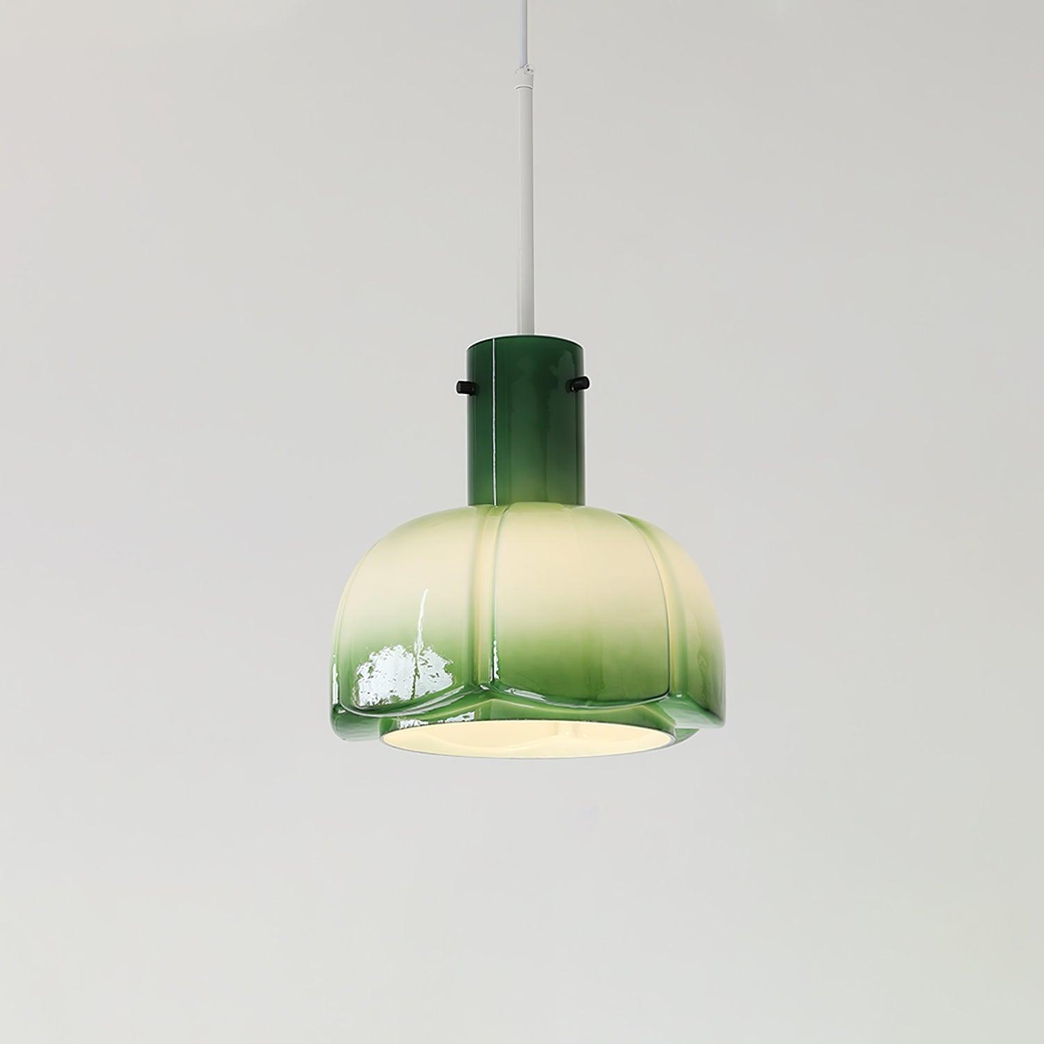 Zentara Glass Contemporary Pendant Light-Neutral Decor