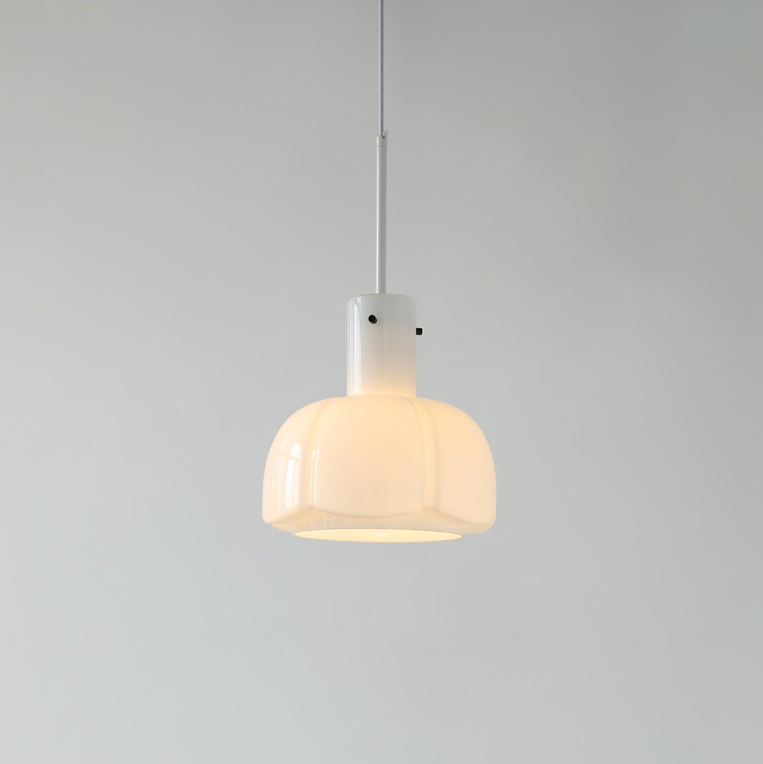 Zentara Glass Contemporary Pendant Light-Neutral Decor
