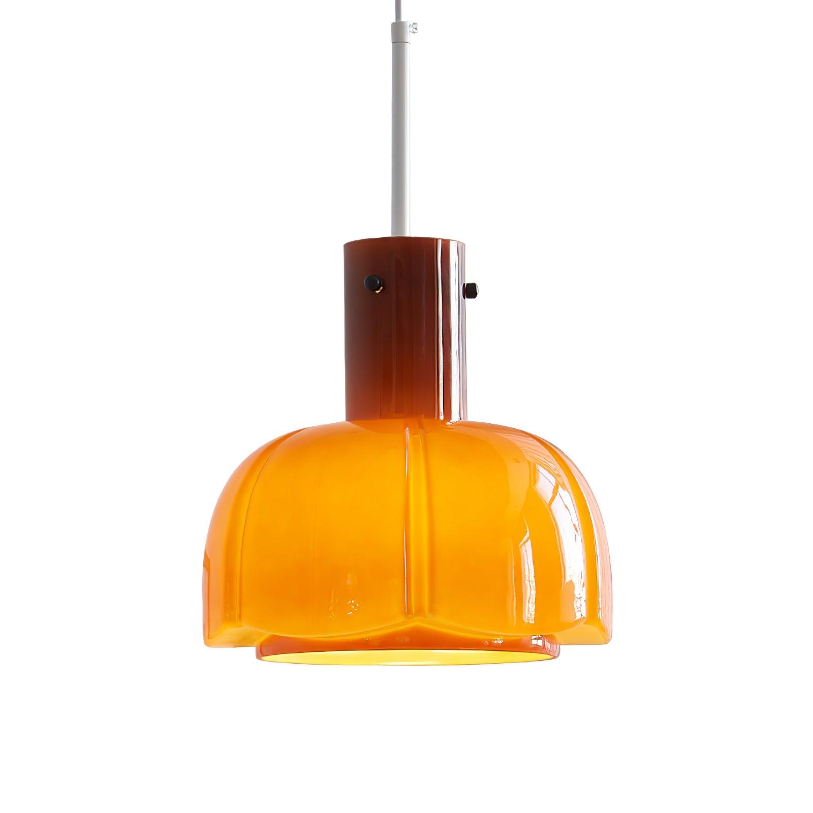 Zentara Glass Contemporary Pendant Light-Neutral Decor