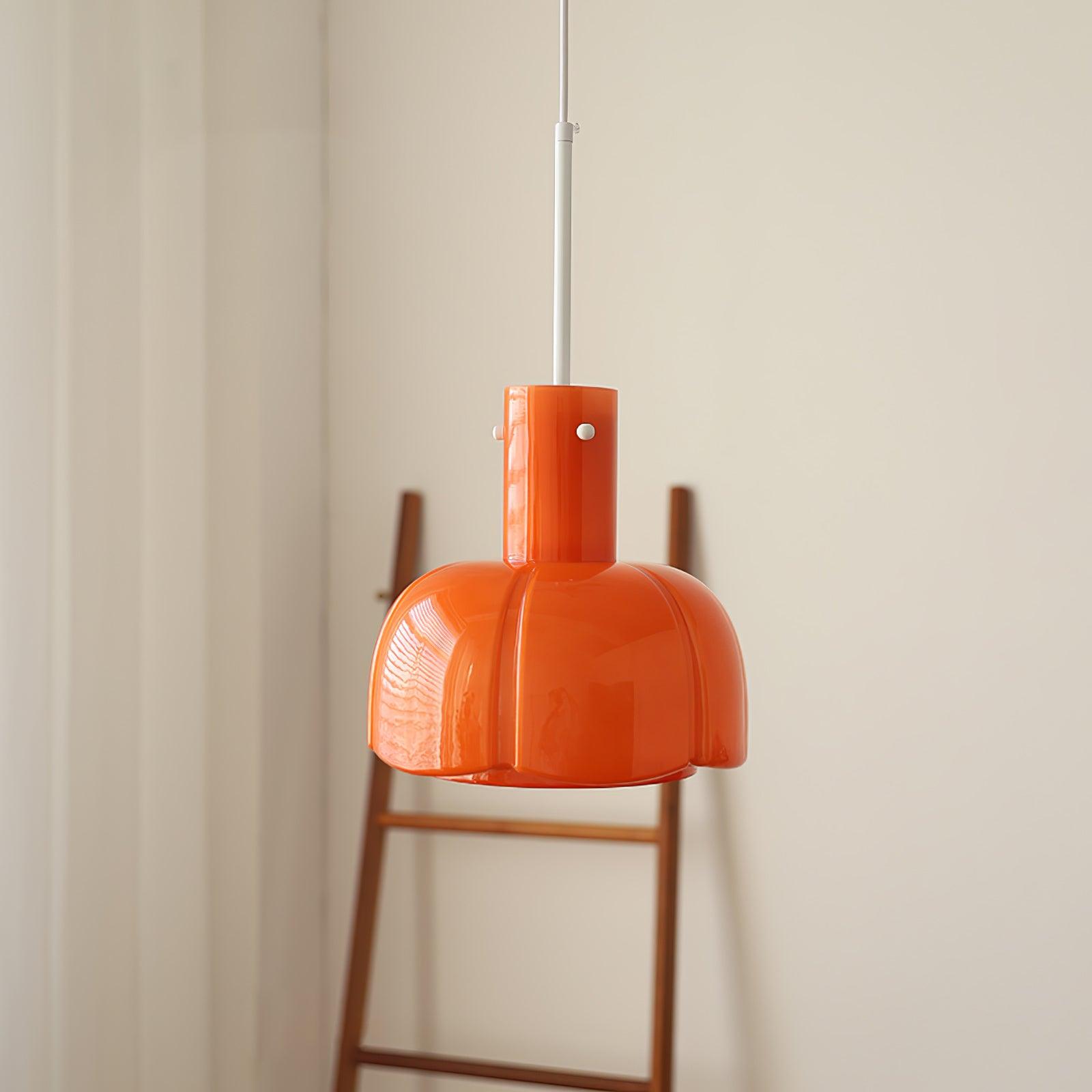 Zentara Glass Contemporary Pendant Light-Neutral Decor
