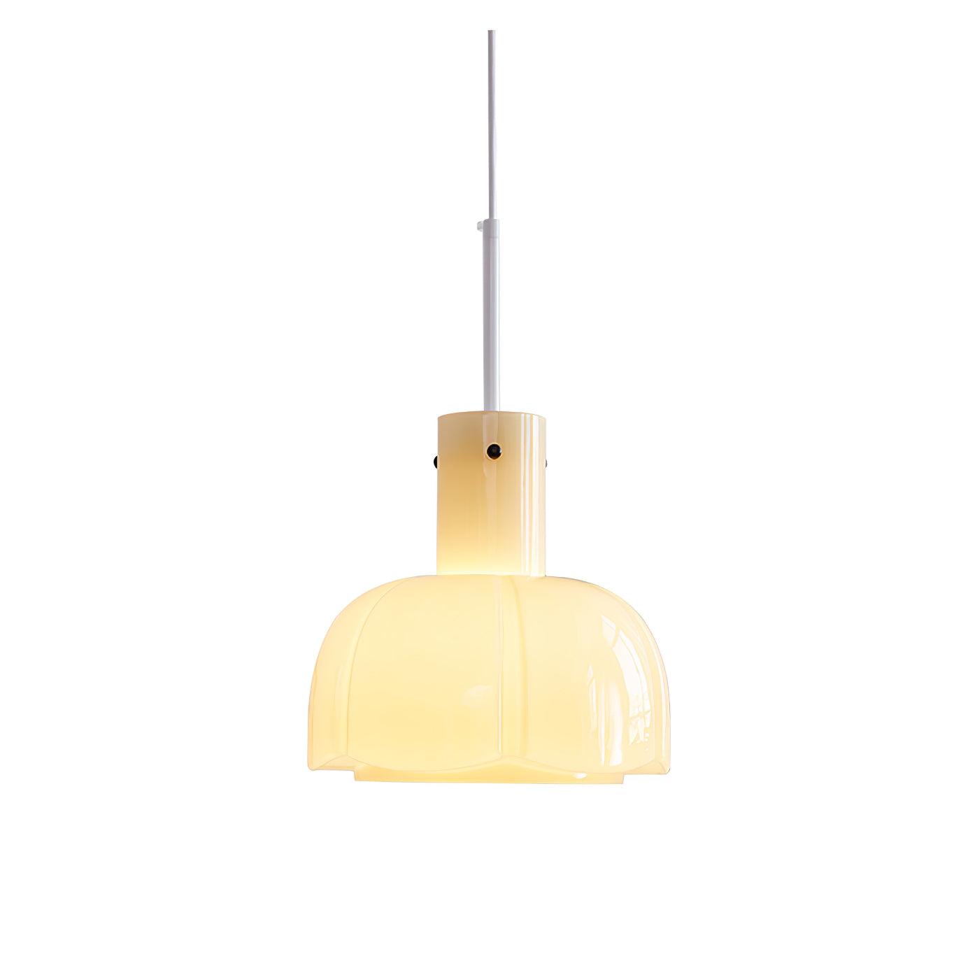 Zentara Glass Contemporary Pendant Light-Neutral Decor