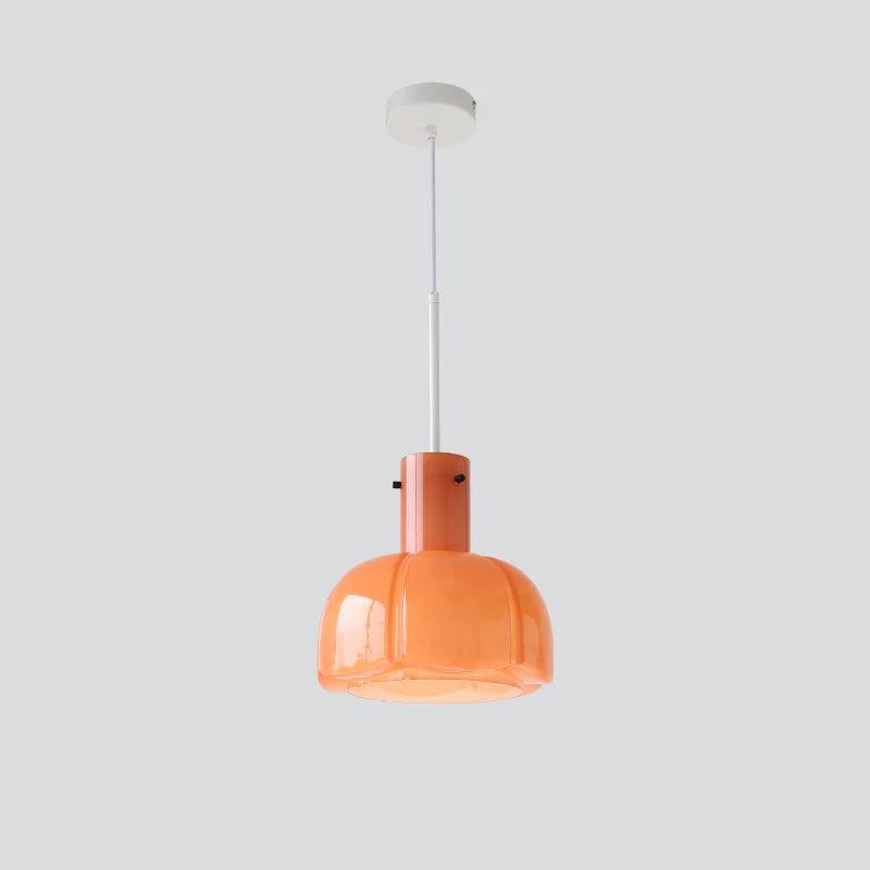 Zentara Glass Contemporary Pendant Light-Neutral Decor