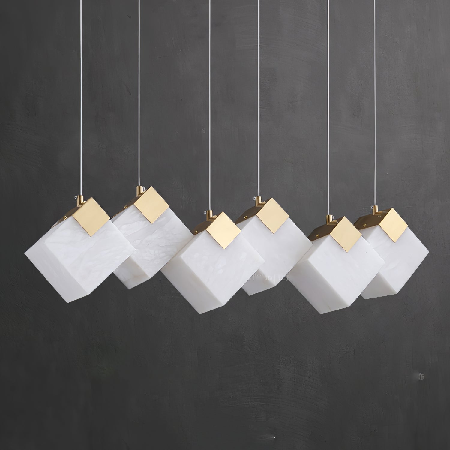 Vevariel Linear Alabaster Pendant Light-Neutral Decor