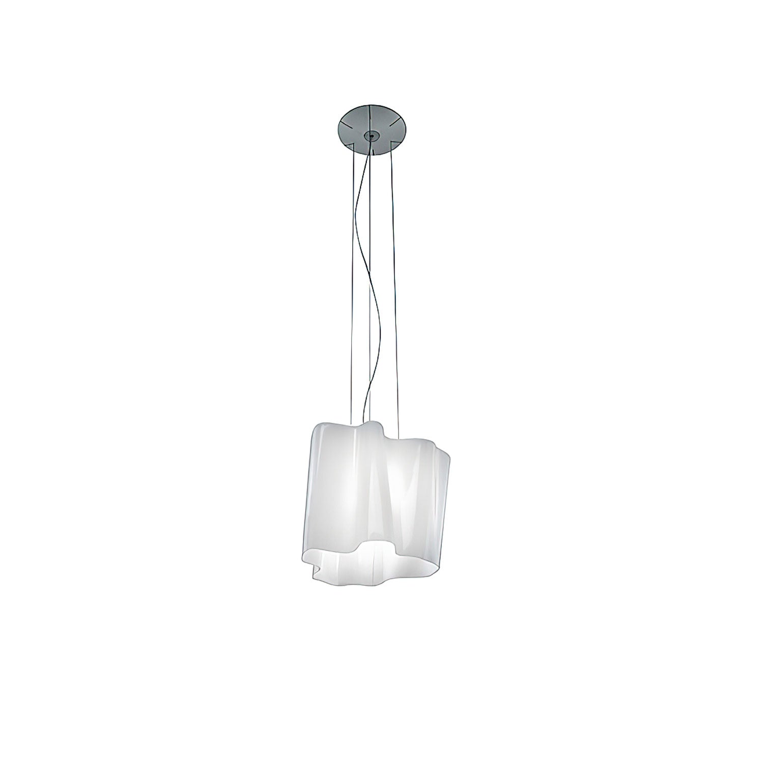 Luminara Glass Chandelier-Neutral Decor